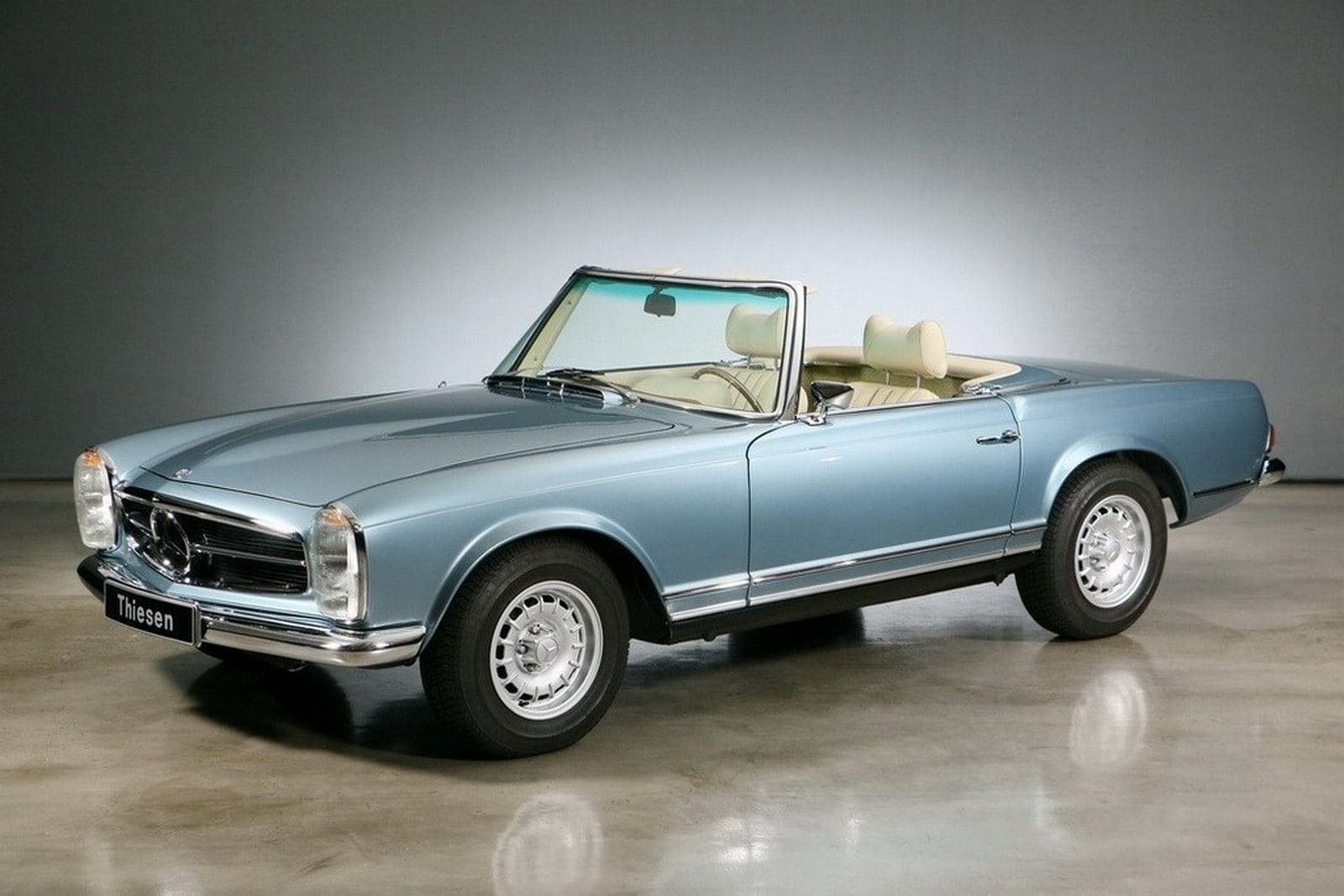 1971 - MERCEDES-BENZ 280 SL BLUE METALLIC, foto 1