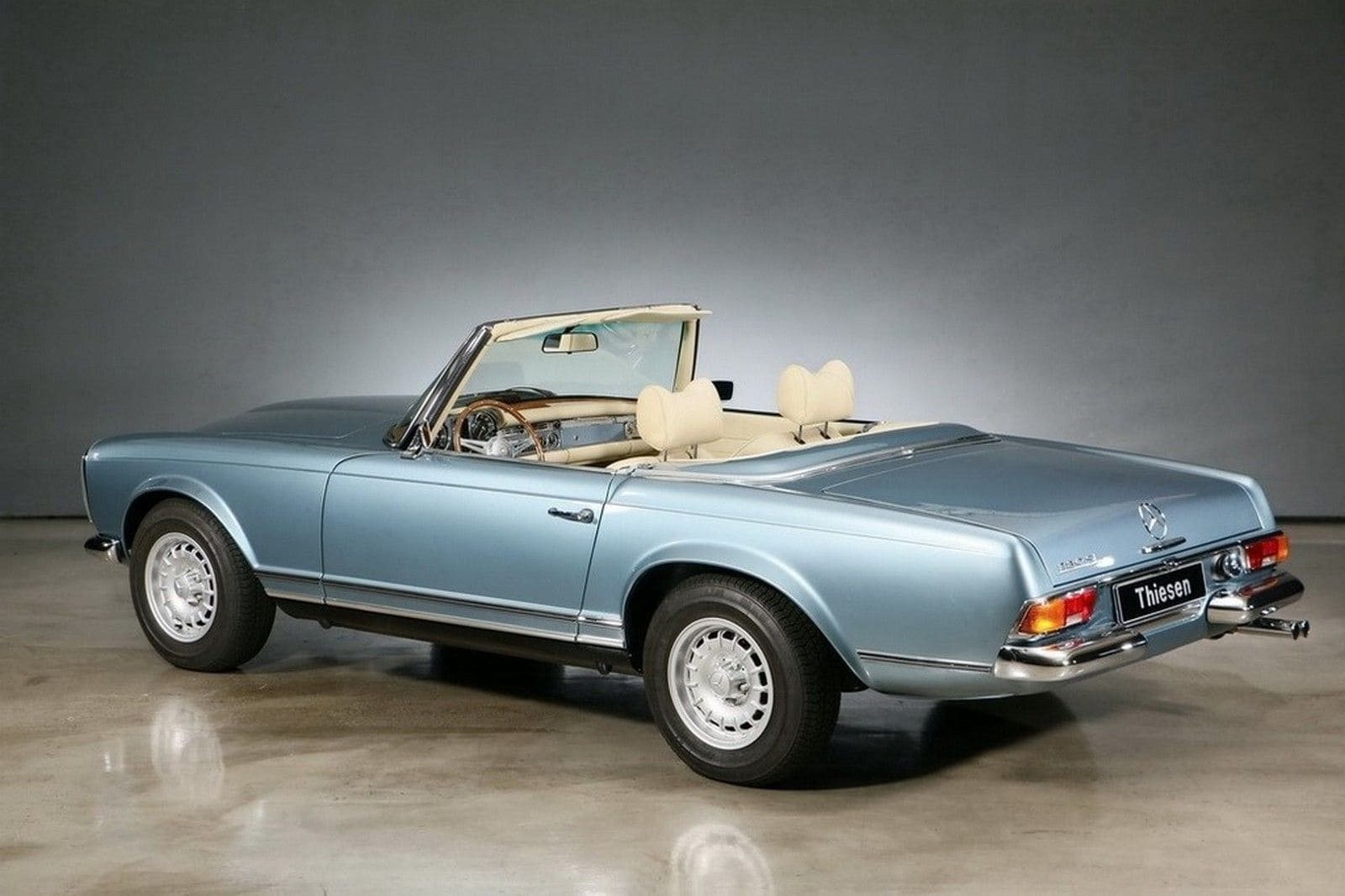 1971 - MERCEDES-BENZ 280 SL BLUE METALLIC, foto 3