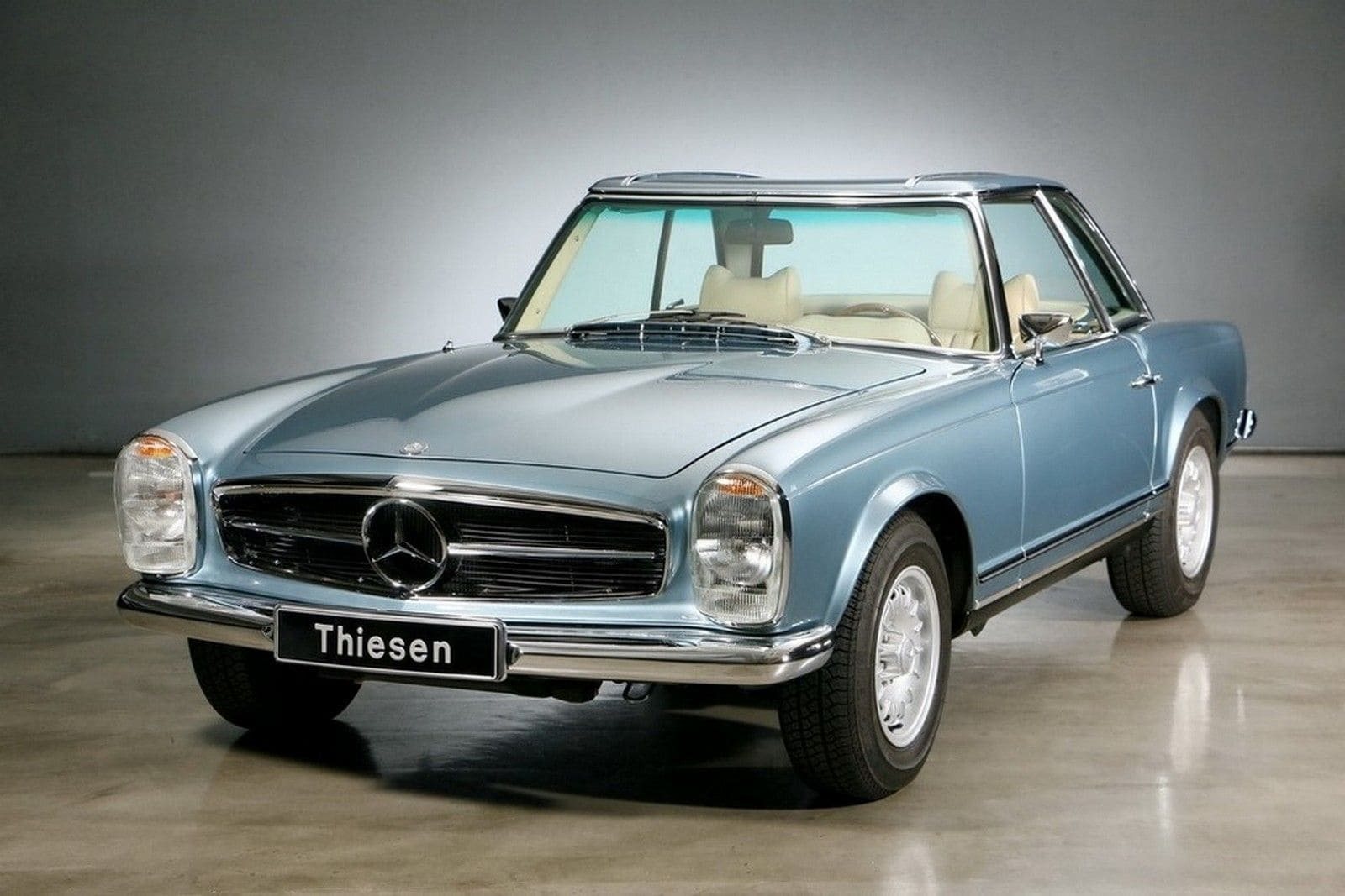 1971 - MERCEDES-BENZ 280 SL BLUE METALLIC, foto 4