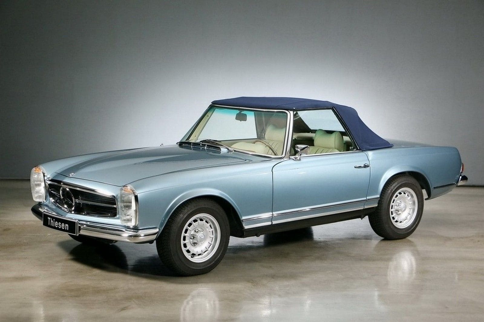 1971 - MERCEDES-BENZ 280 SL BLUE METALLIC, foto 8