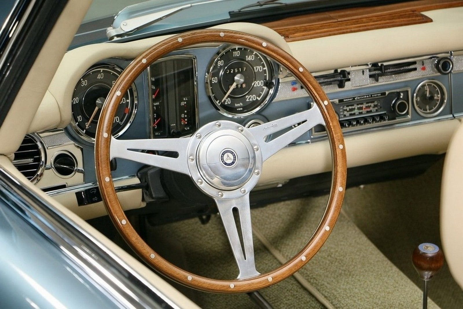 1971 - MERCEDES-BENZ 280 SL BLUE METALLIC, foto 13