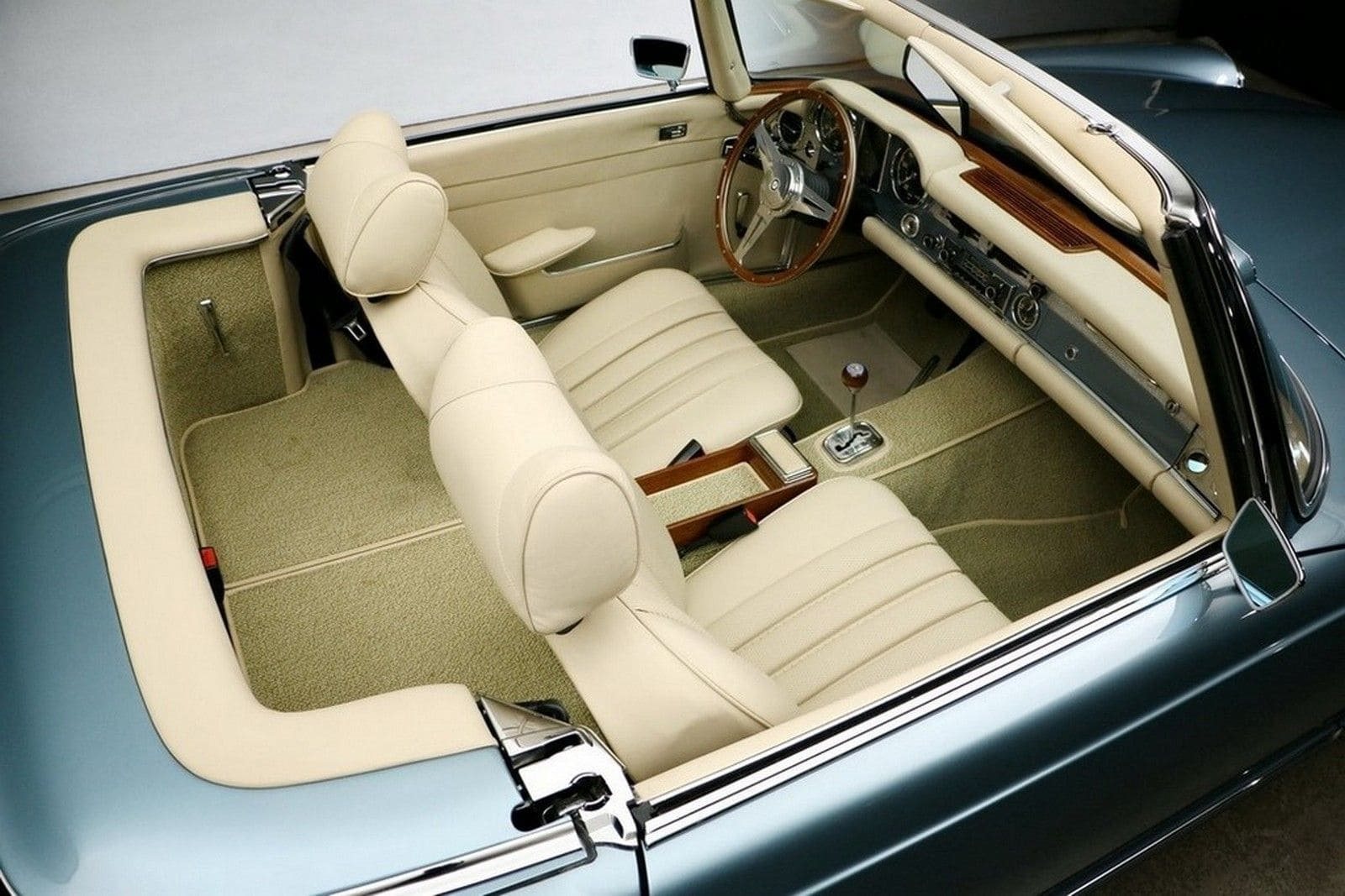 1971 - MERCEDES-BENZ 280 SL BLUE METALLIC, foto 18
