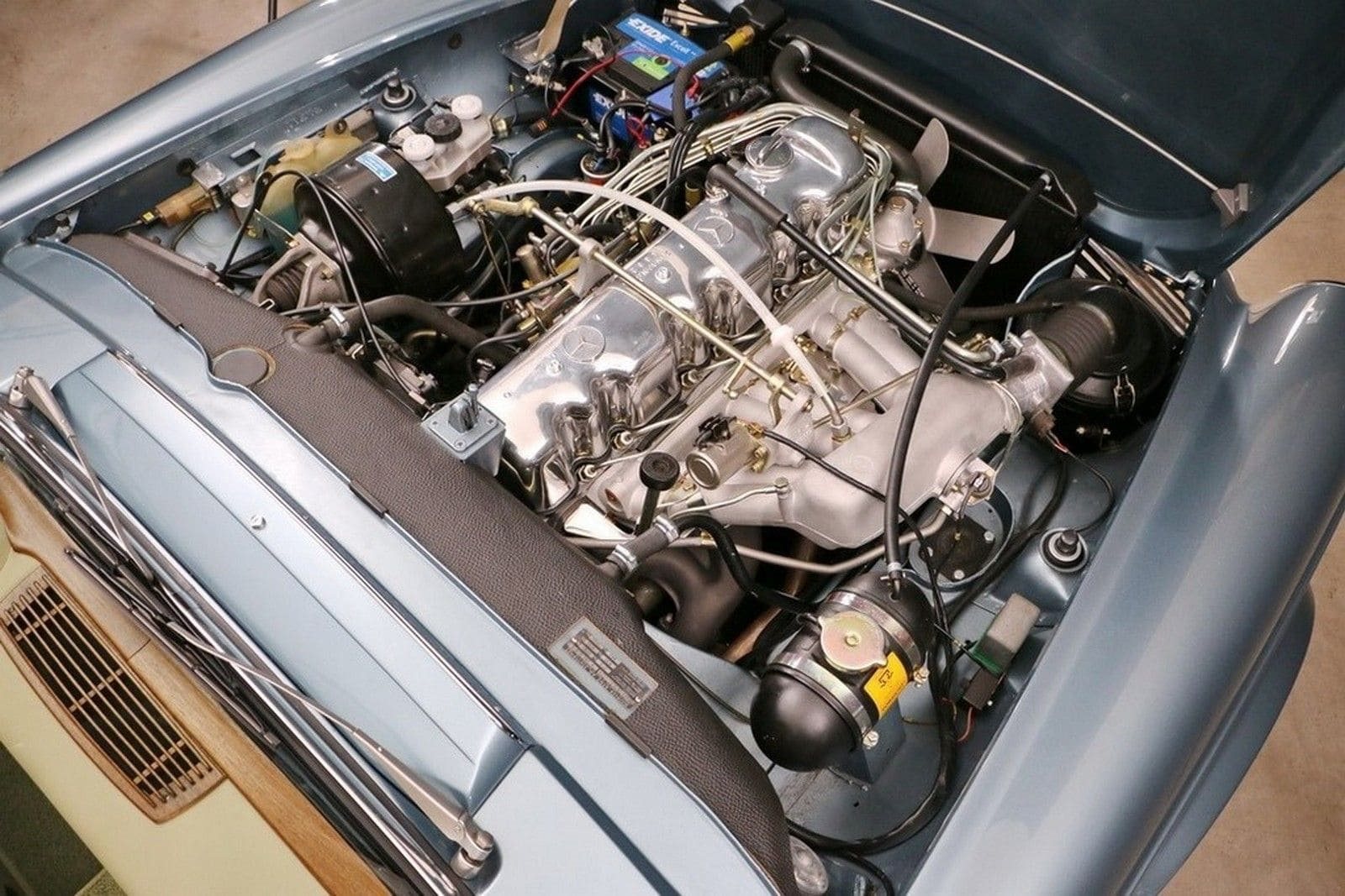 1971 - MERCEDES-BENZ 280 SL BLUE METALLIC, foto 20