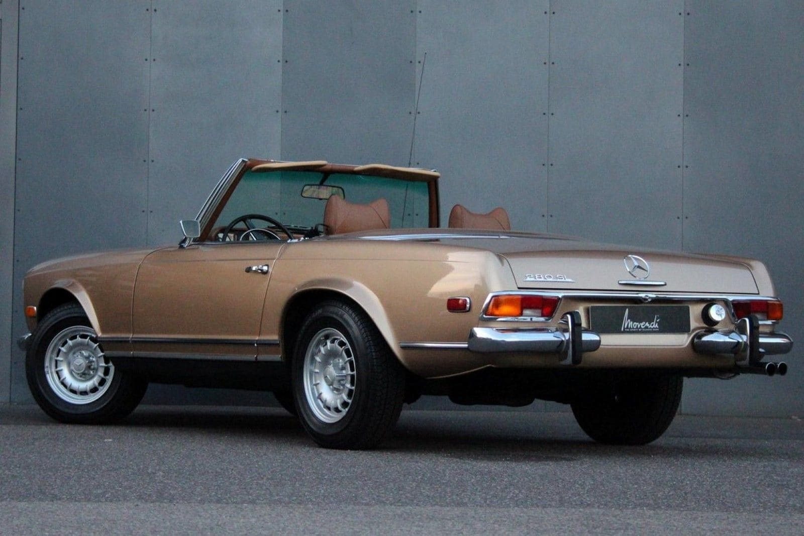 1971 - MERCEDES-BENZ 280 SL BRONZE BROWN, foto 2