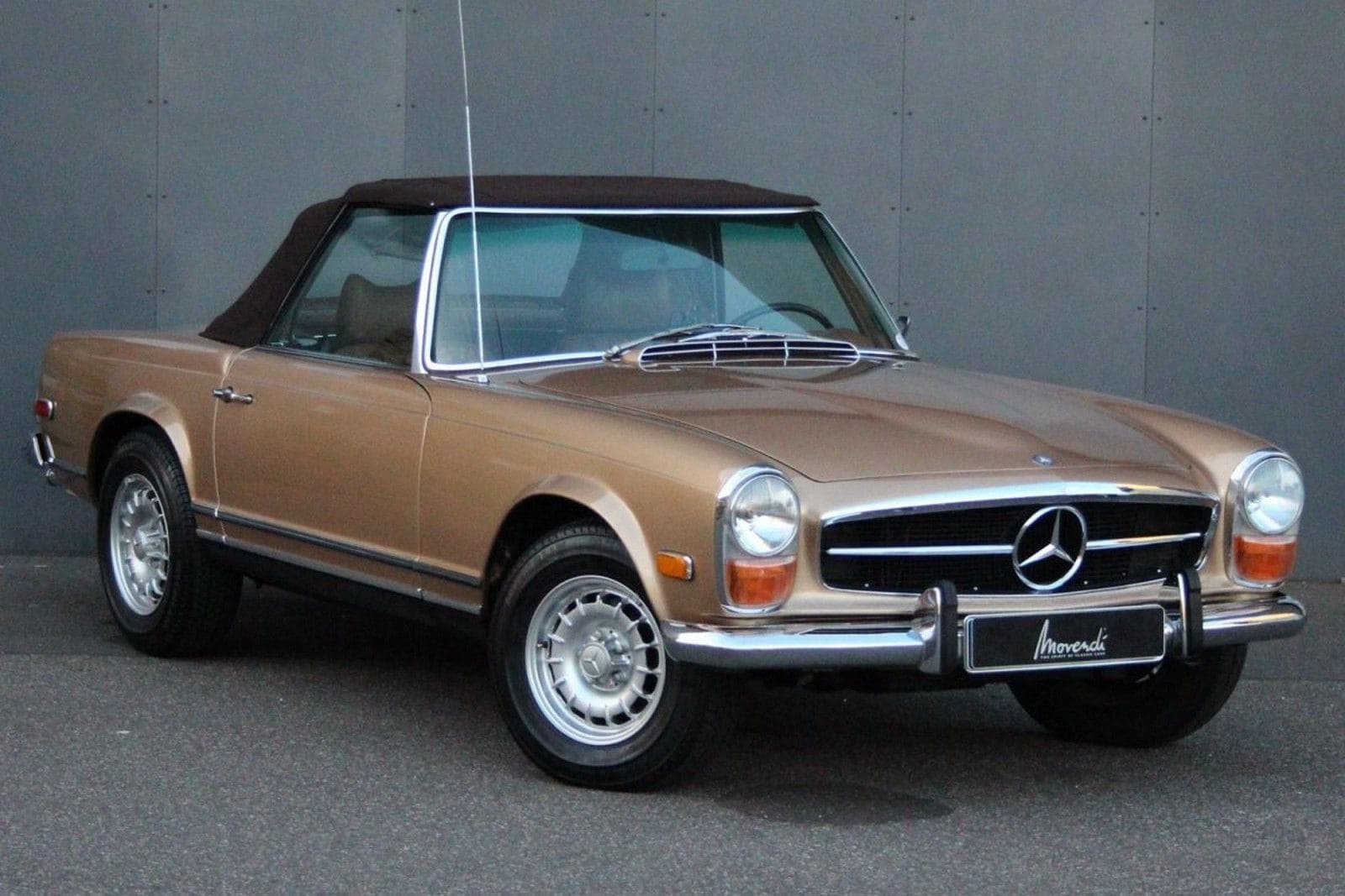 1971 - MERCEDES-BENZ 280 SL BRONZE BROWN, foto 6