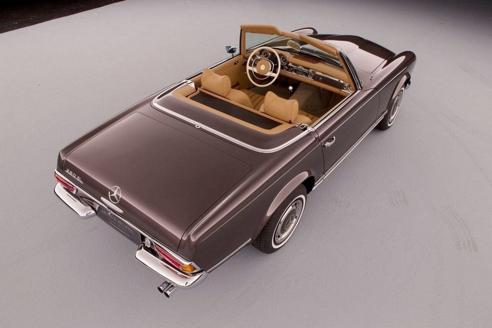 1971 - MERCEDES-BENZ 280 SL BROWN, foto 3