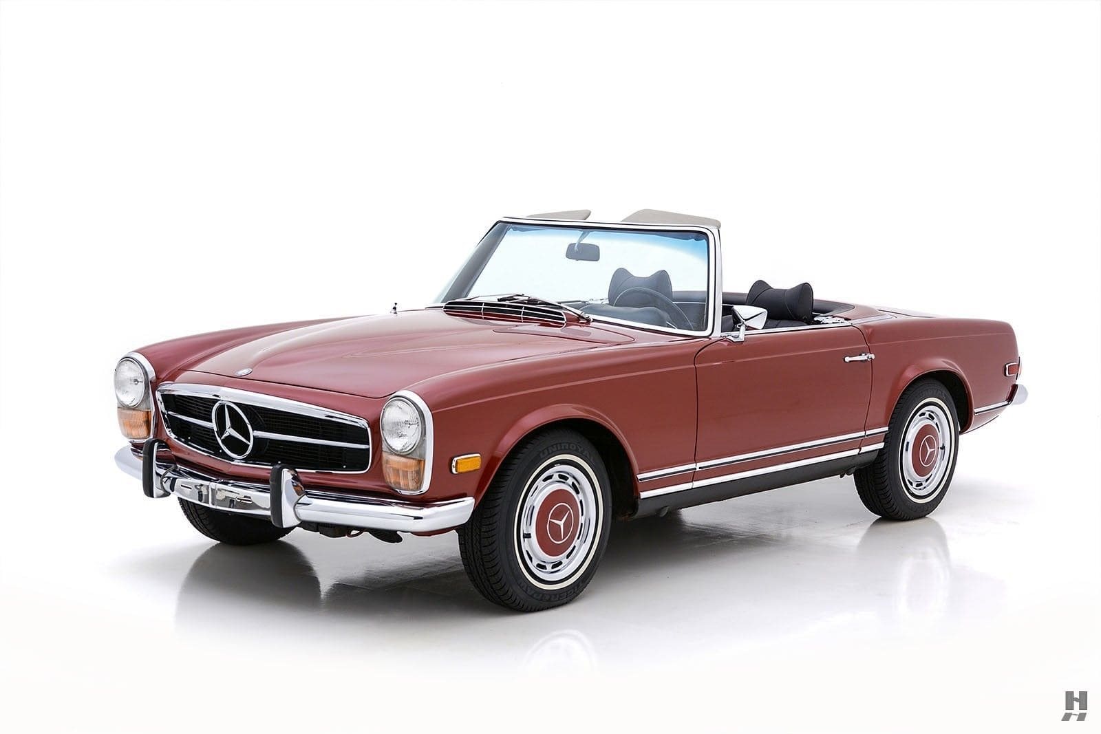 1971 - MERCEDES-BENZ 280 SL BURGUNDY RED, foto 1