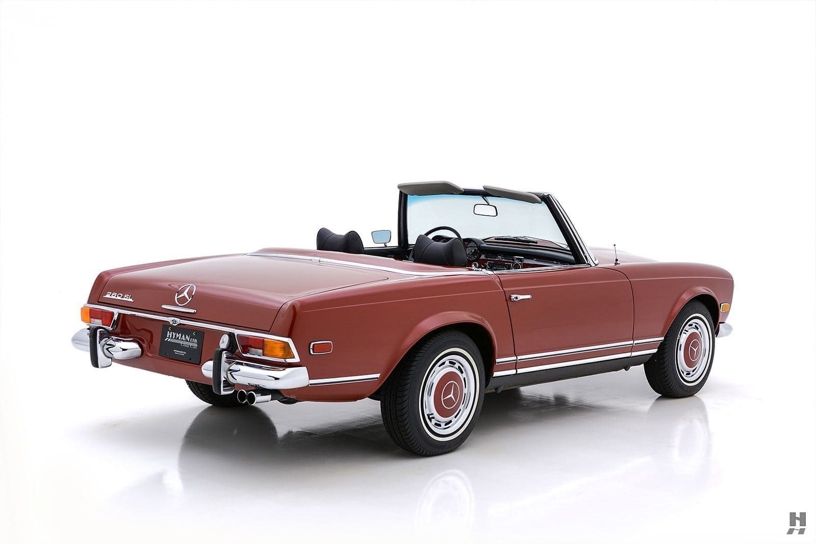 1971 - MERCEDES-BENZ 280 SL BURGUNDY RED, foto 3