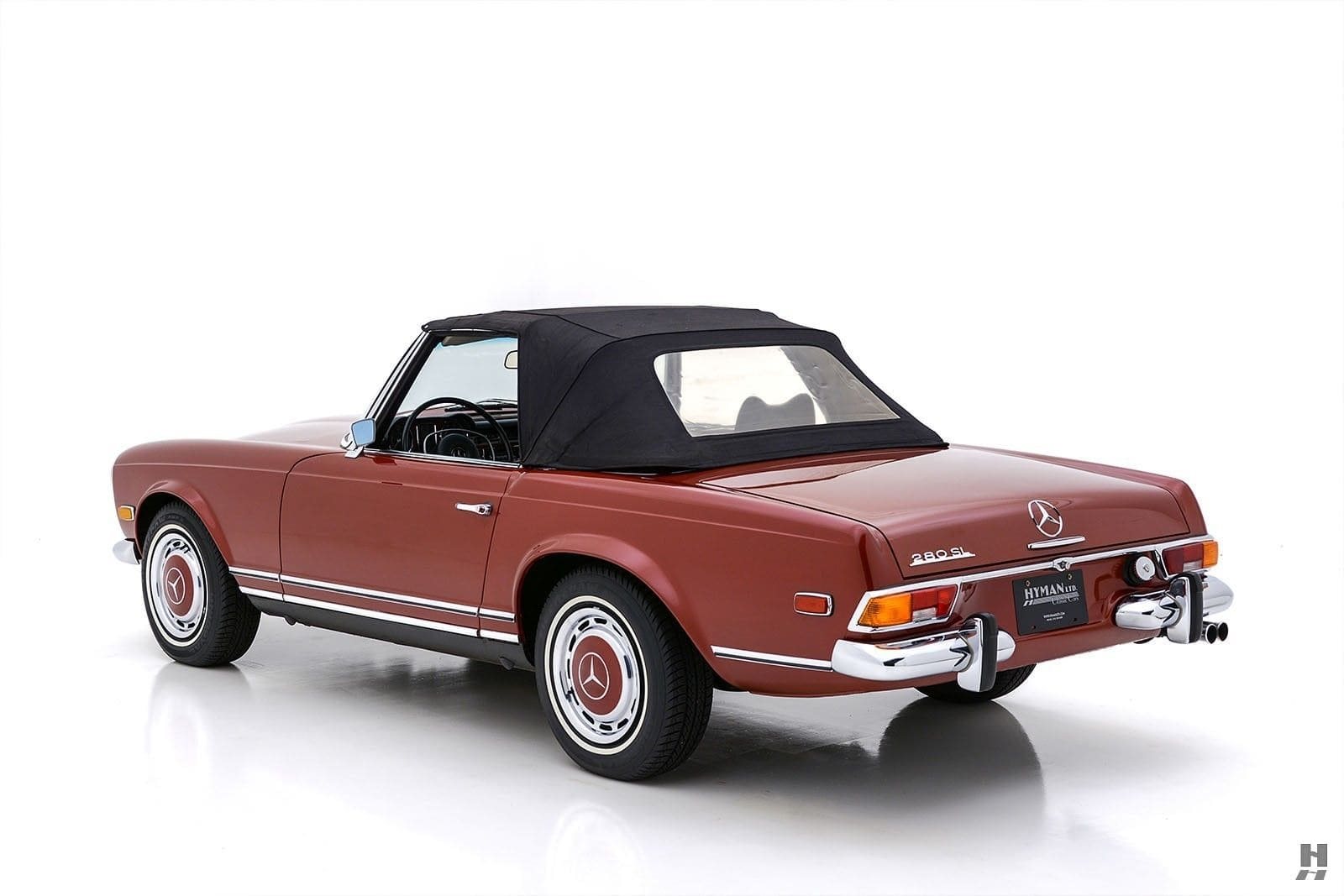 1971 - MERCEDES-BENZ 280 SL BURGUNDY RED, foto 4