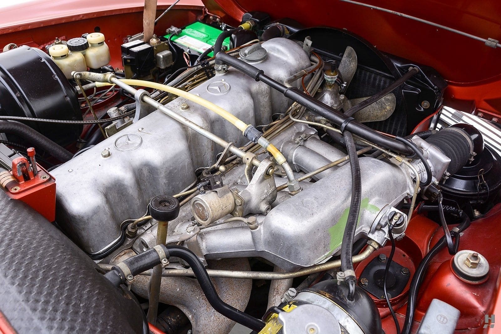 1971 - MERCEDES-BENZ 280 SL BURGUNDY RED, foto 6
