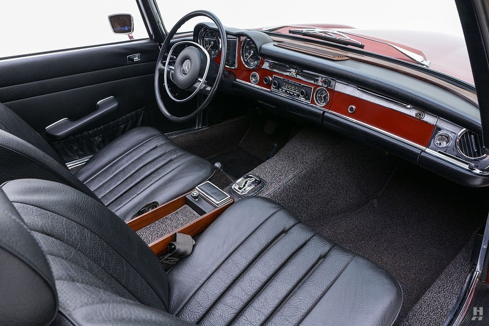 1971 - MERCEDES-BENZ 280 SL BURGUNDY RED, foto 9