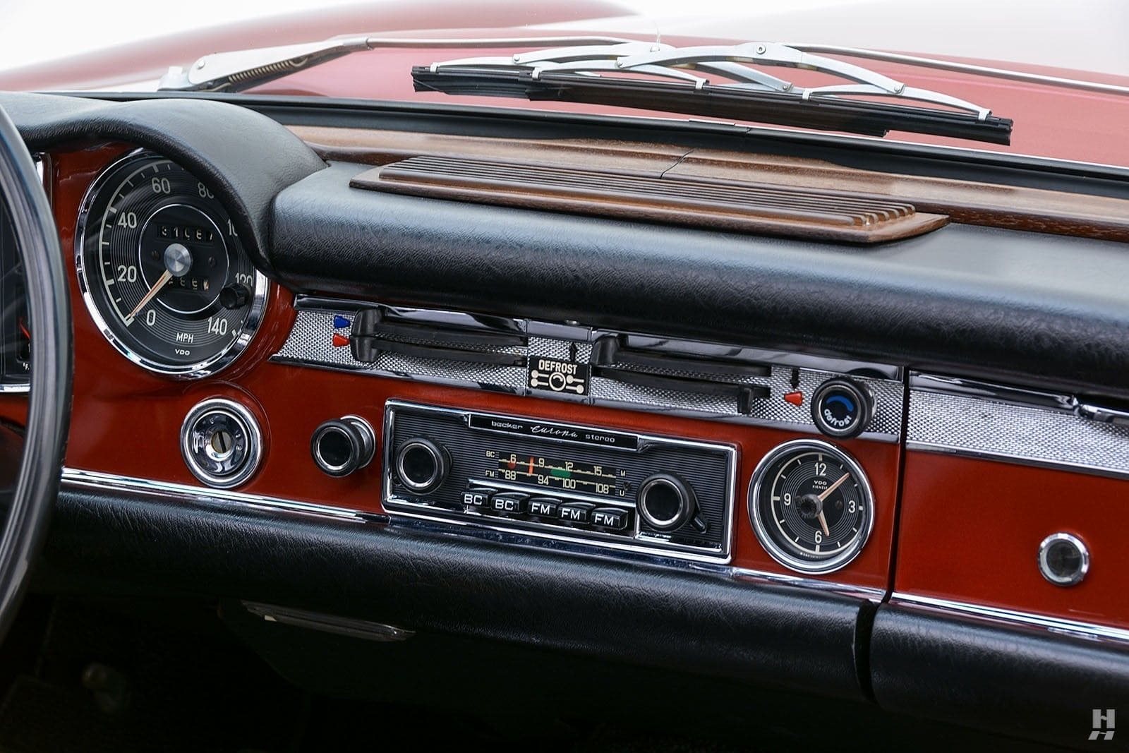 1971 - MERCEDES-BENZ 280 SL BURGUNDY RED, foto 11