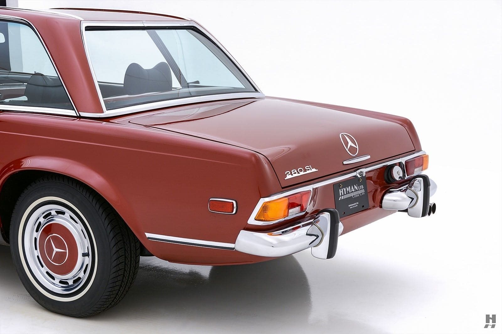 1971 - MERCEDES-BENZ 280 SL BURGUNDY RED, foto 18