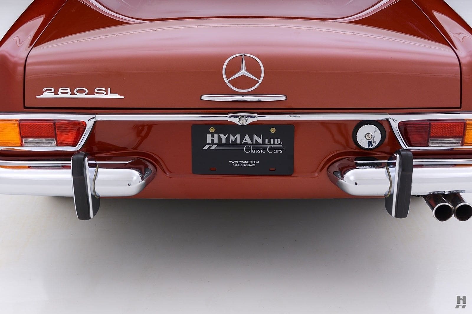 1971 - MERCEDES-BENZ 280 SL BURGUNDY RED, foto 19
