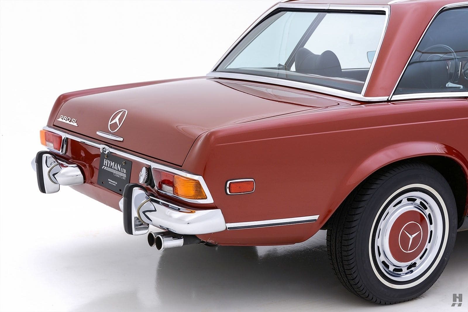 1971 - MERCEDES-BENZ 280 SL BURGUNDY RED, foto 20