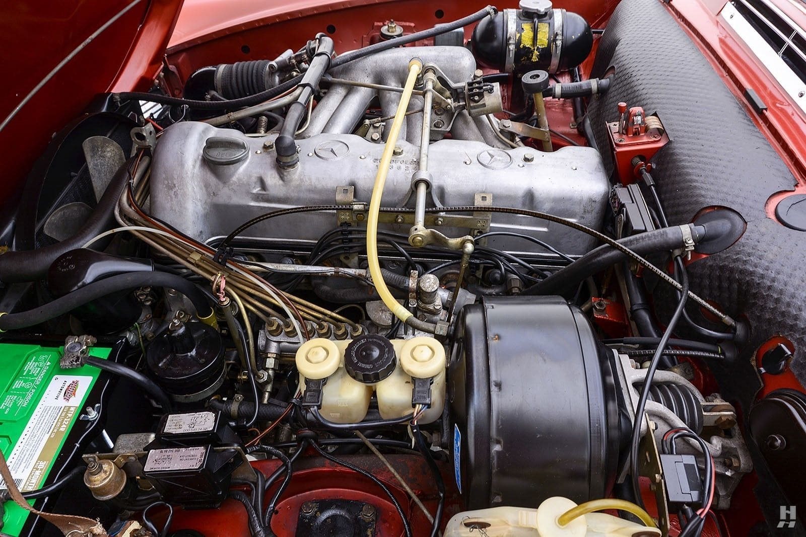 1971 - MERCEDES-BENZ 280 SL BURGUNDY RED, foto 22