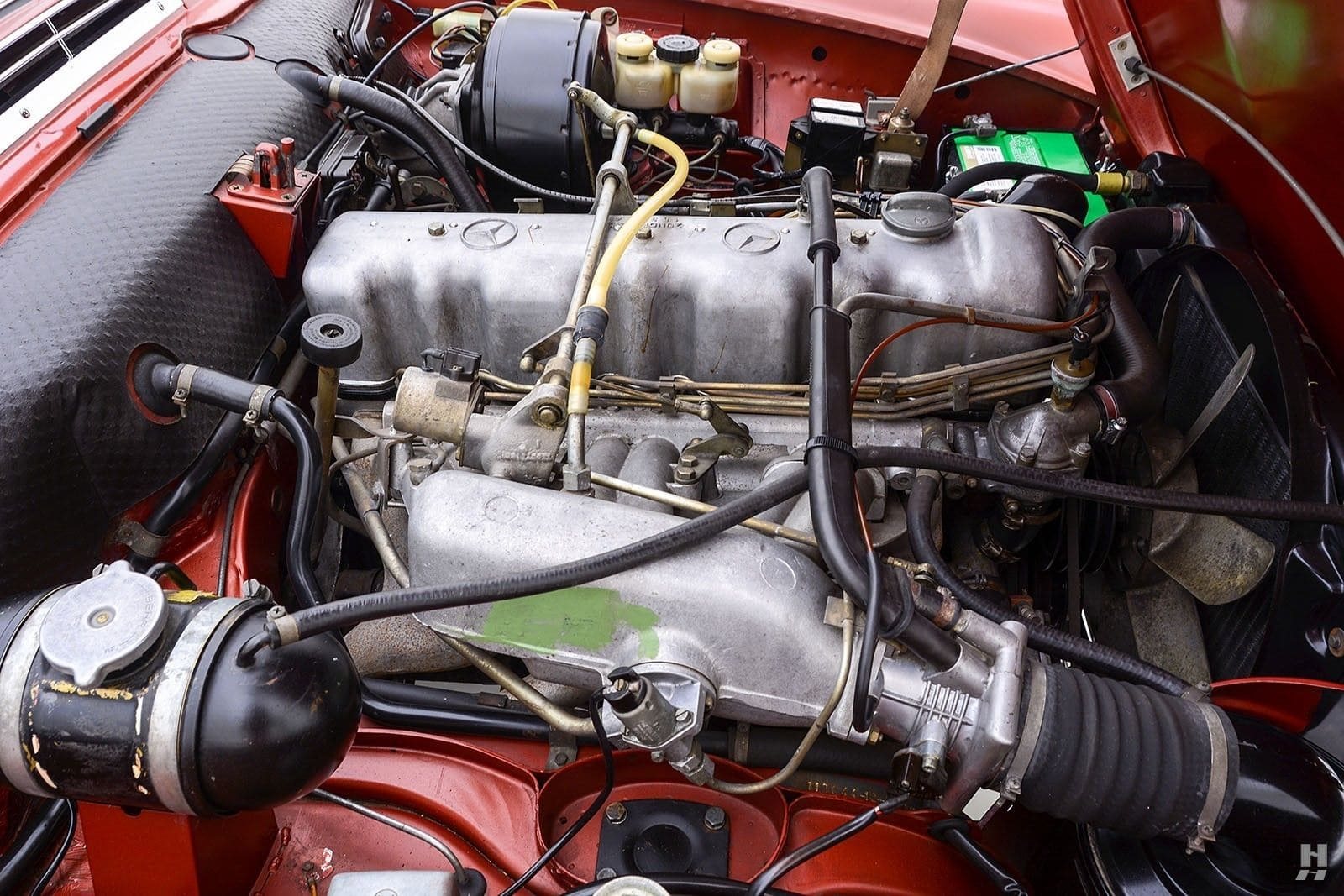 1971 - MERCEDES-BENZ 280 SL BURGUNDY RED, foto 23