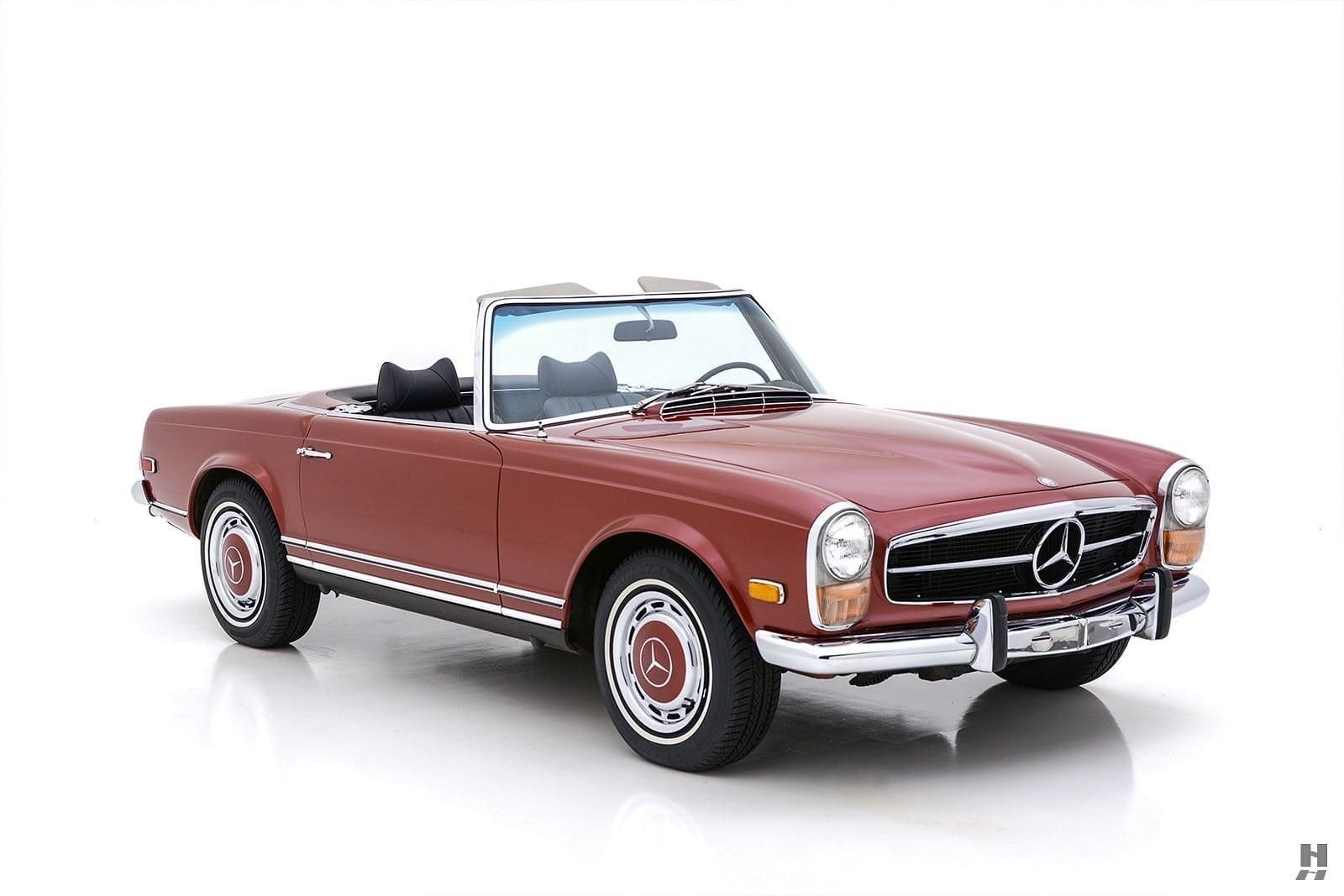 1971 - MERCEDES-BENZ 280 SL BURGUNDY RED, foto 25