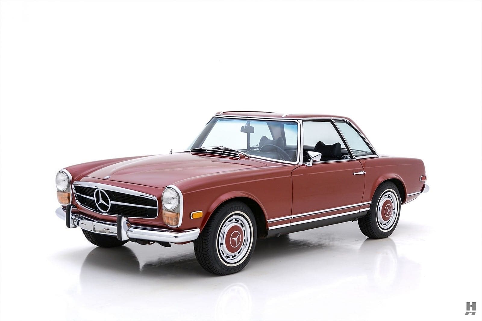 1971 - MERCEDES-BENZ 280 SL BURGUNDY RED, foto 26