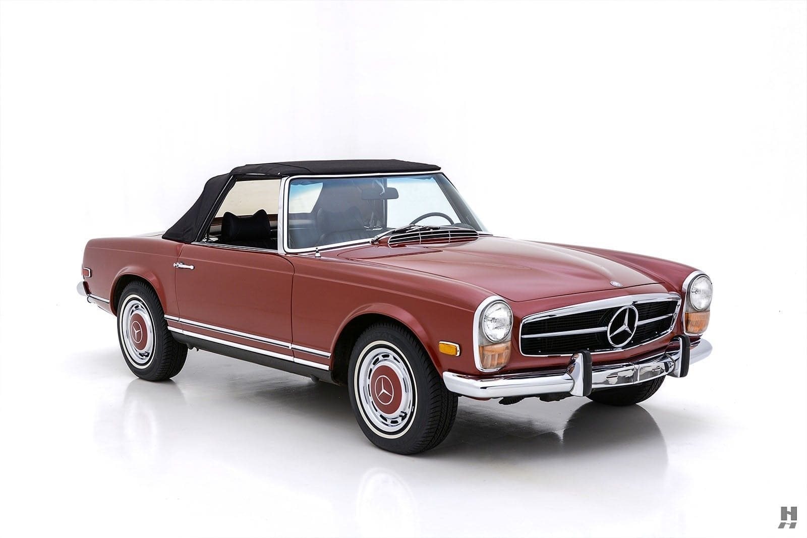 1971 - MERCEDES-BENZ 280 SL BURGUNDY RED, foto 27