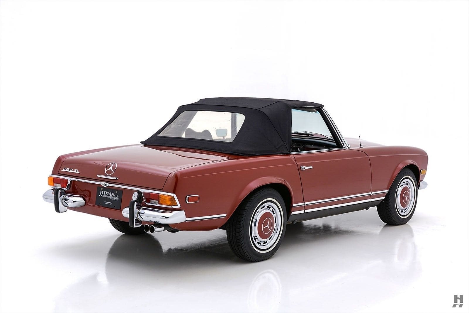 1971 - MERCEDES-BENZ 280 SL BURGUNDY RED, foto 28