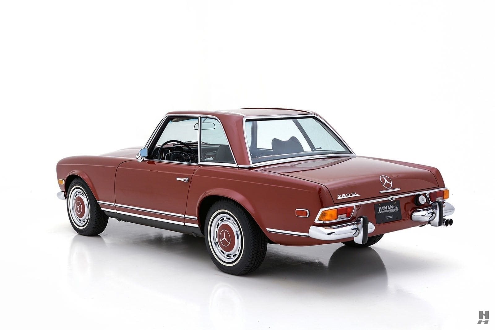 1971 - MERCEDES-BENZ 280 SL BURGUNDY RED, foto 29