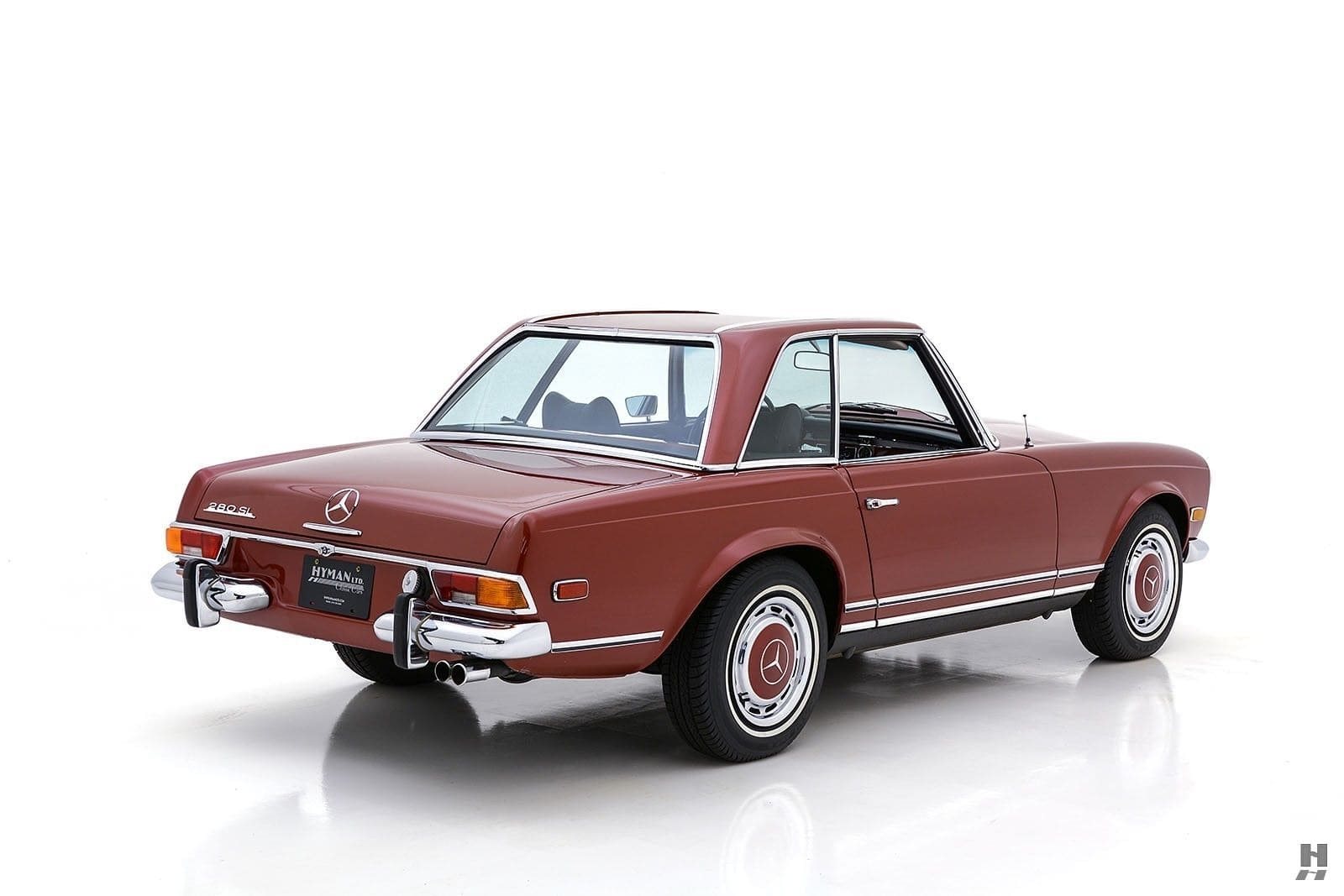 1971 - MERCEDES-BENZ 280 SL BURGUNDY RED, foto 30