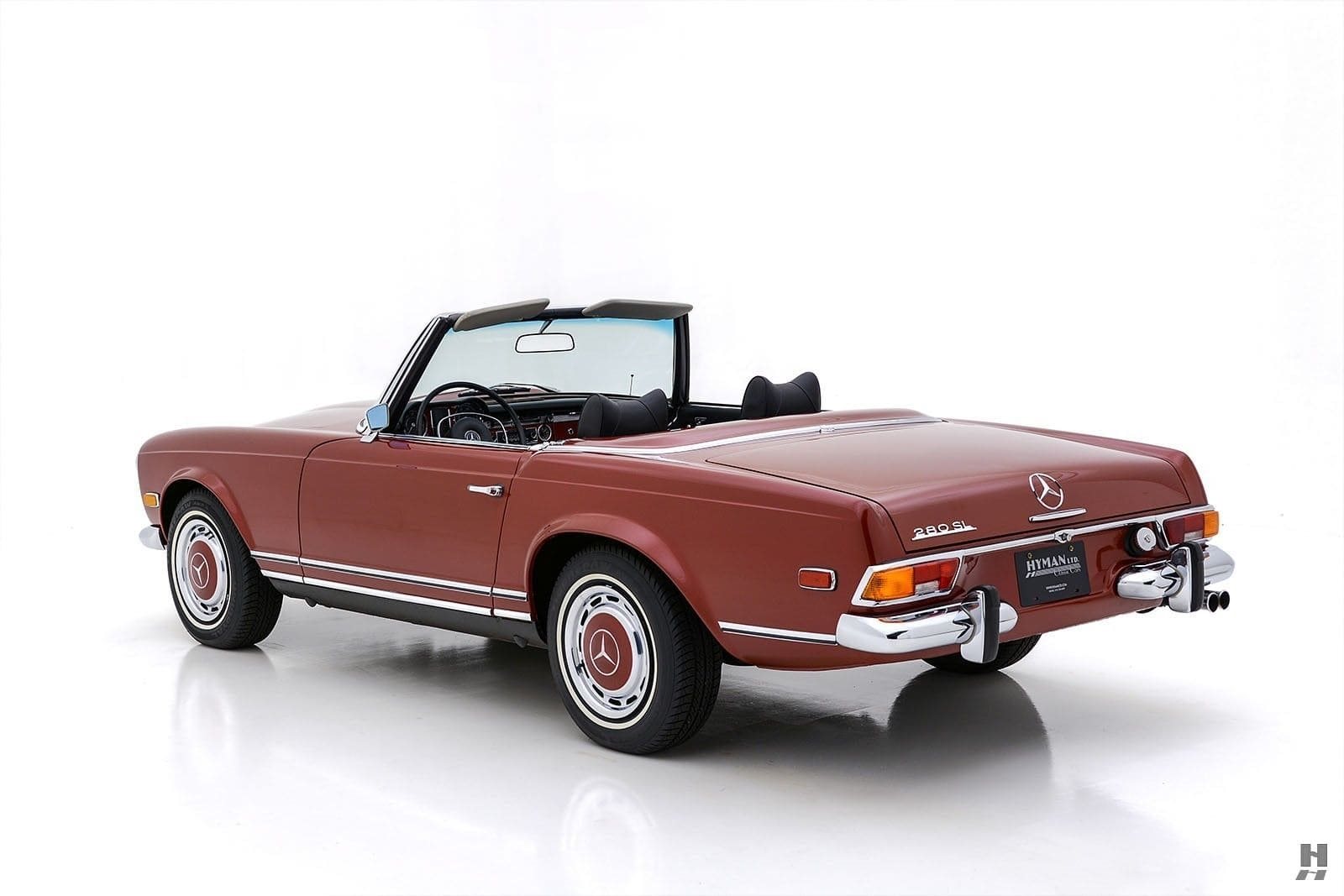 1971 - MERCEDES-BENZ 280 SL BURGUNDY RED, foto 31