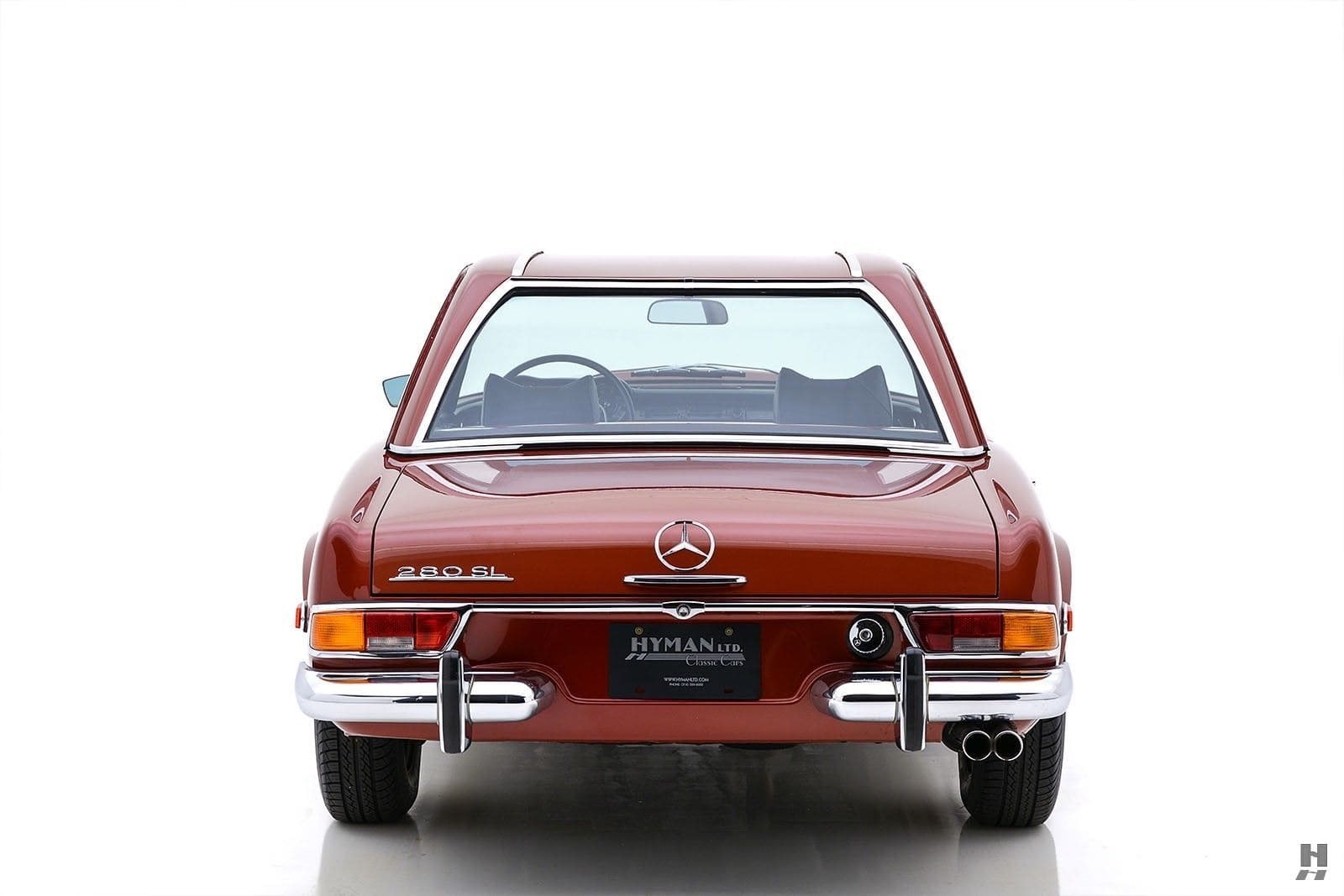 1971 - MERCEDES-BENZ 280 SL BURGUNDY RED, foto 33