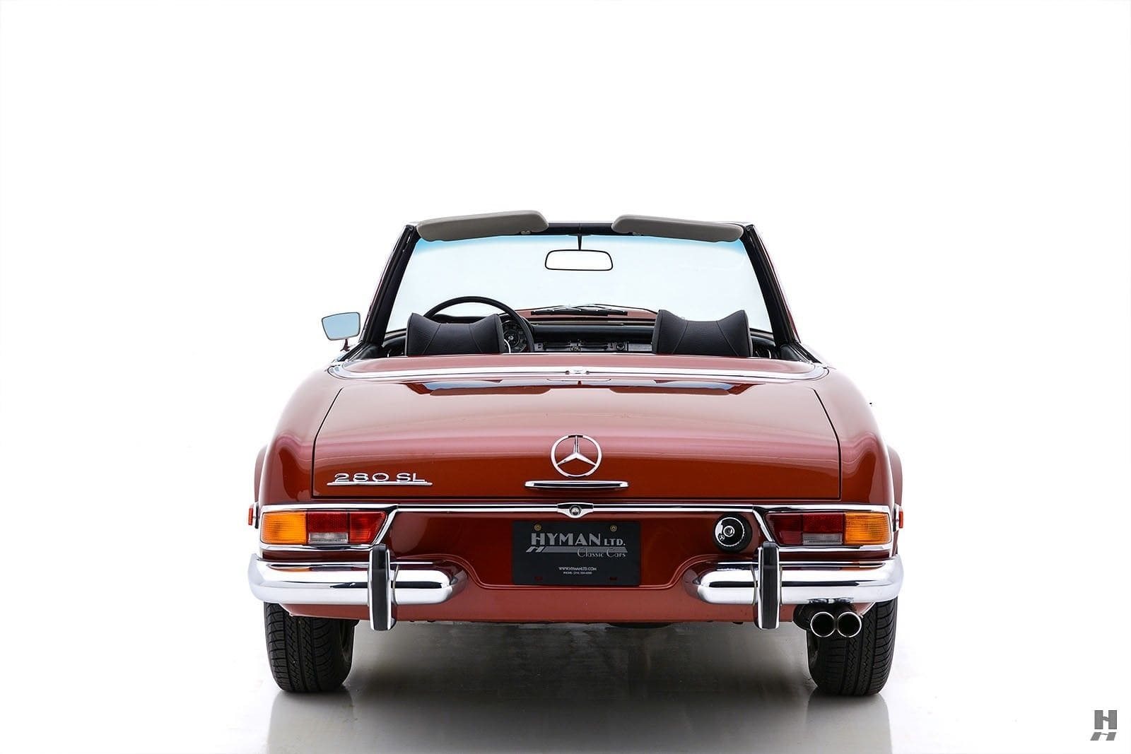 1971 - MERCEDES-BENZ 280 SL BURGUNDY RED, foto 37