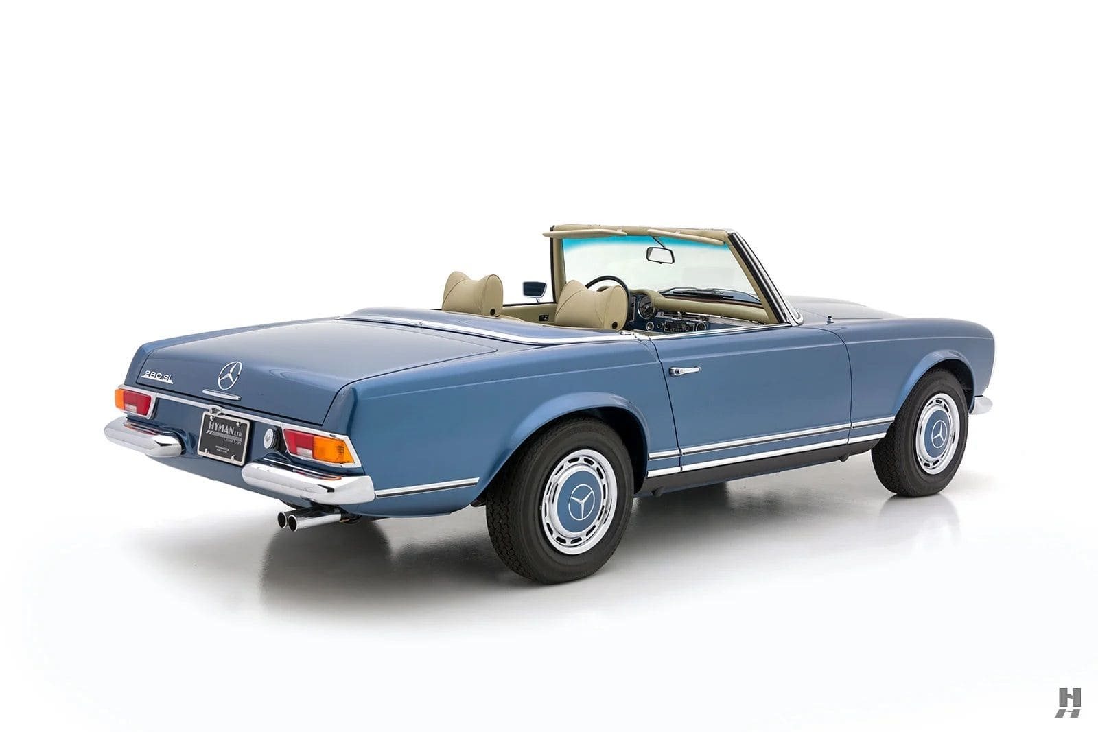 1971 - MERCEDES-BENZ 280 SL LIGHT BLUE, foto 3