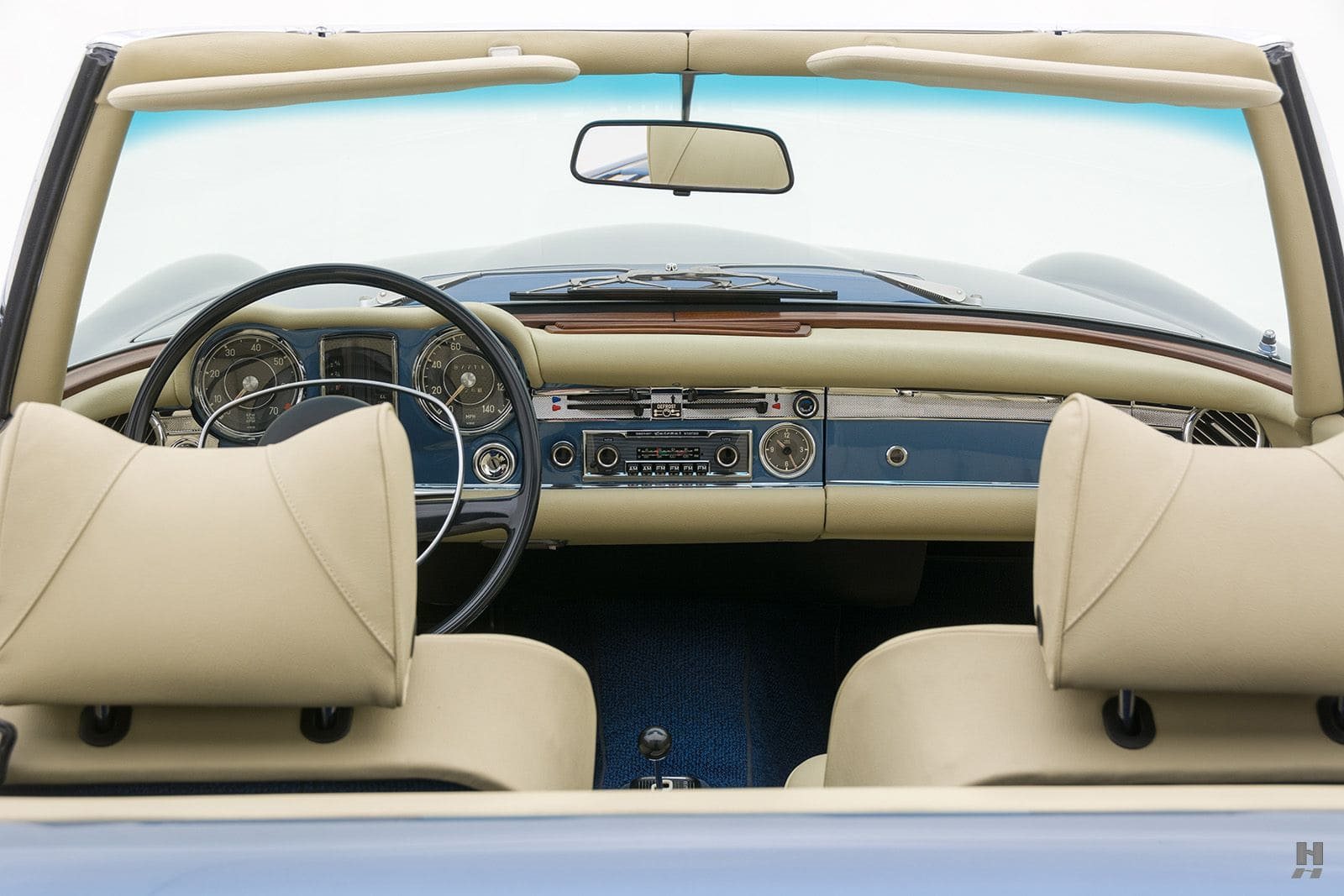 1971 - MERCEDES-BENZ 280 SL LIGHT BLUE, foto 9