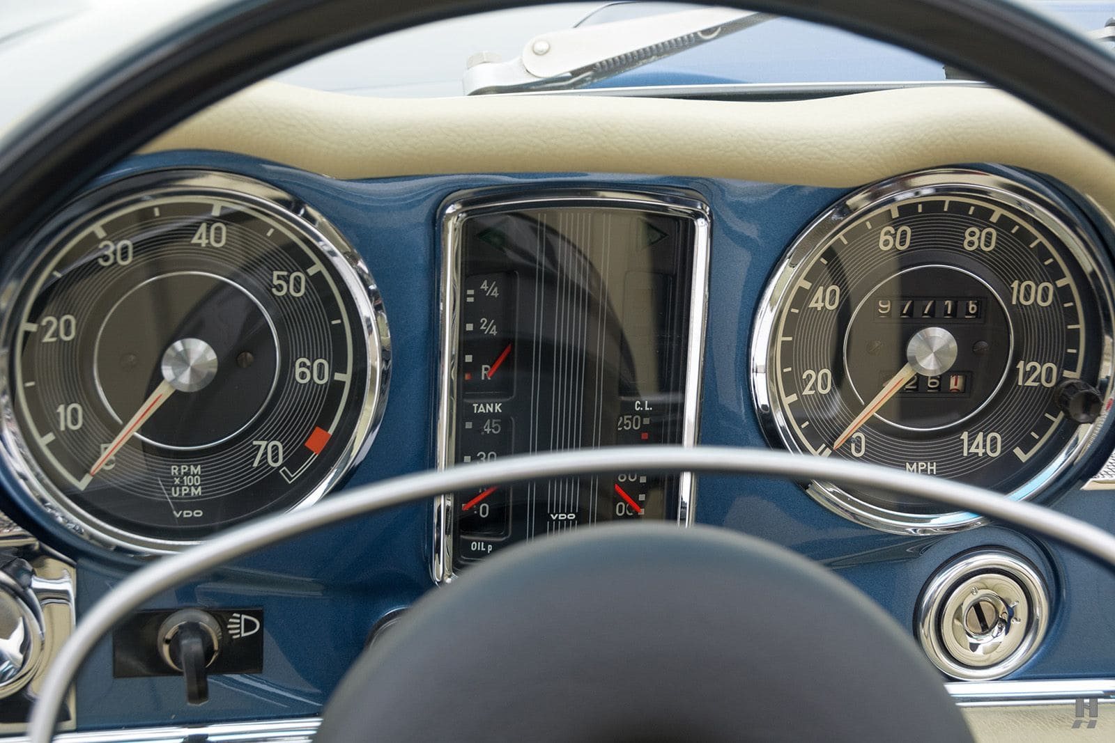 1971 - MERCEDES-BENZ 280 SL LIGHT BLUE, foto 11