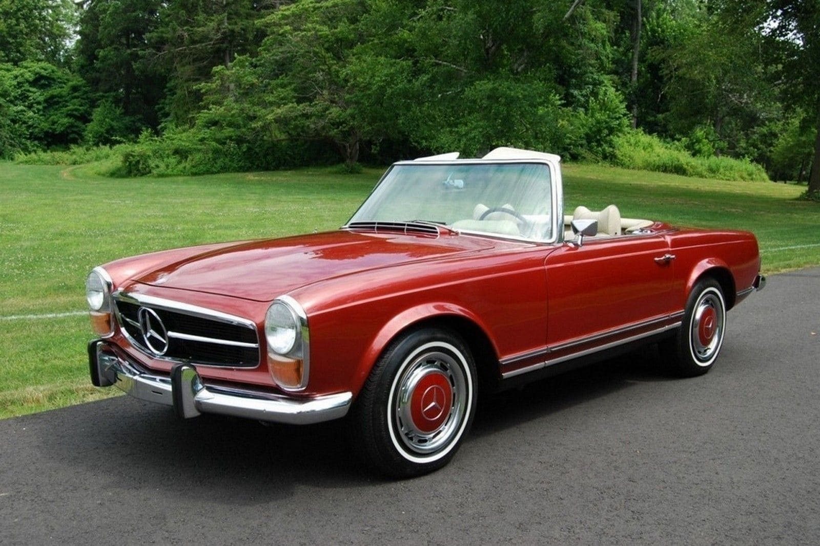 1971 - MERCEDES-BENZ 280 SL RED, foto 1