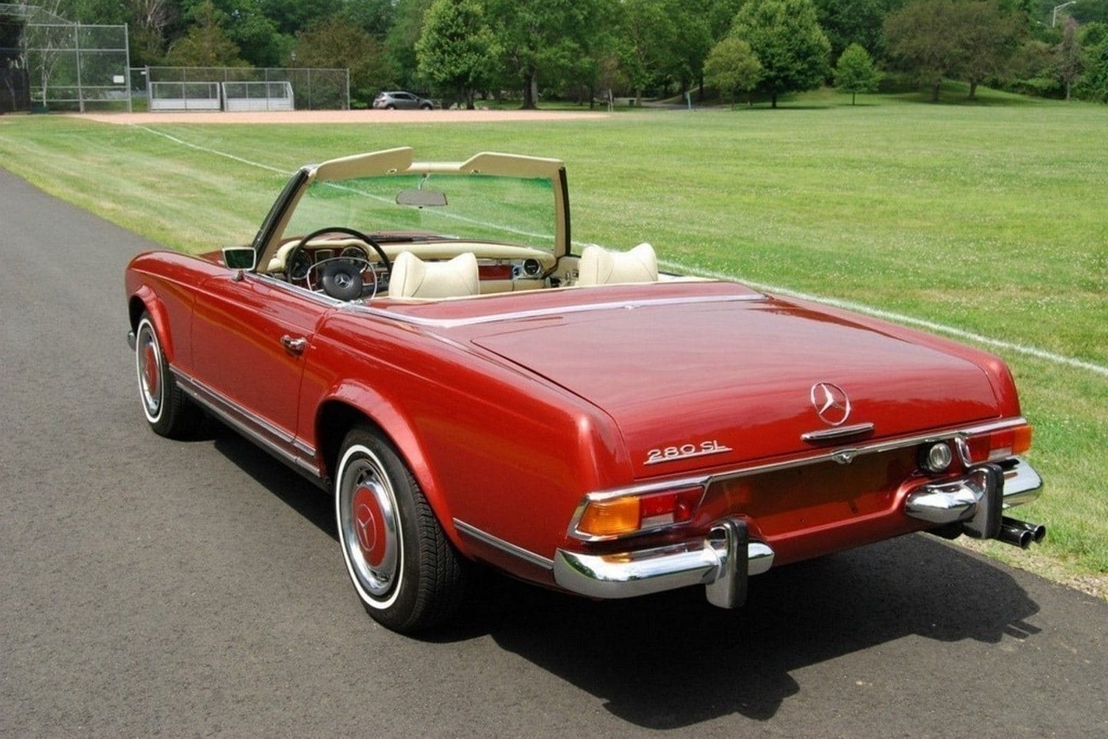 1971 - MERCEDES-BENZ 280 SL RED, foto 3