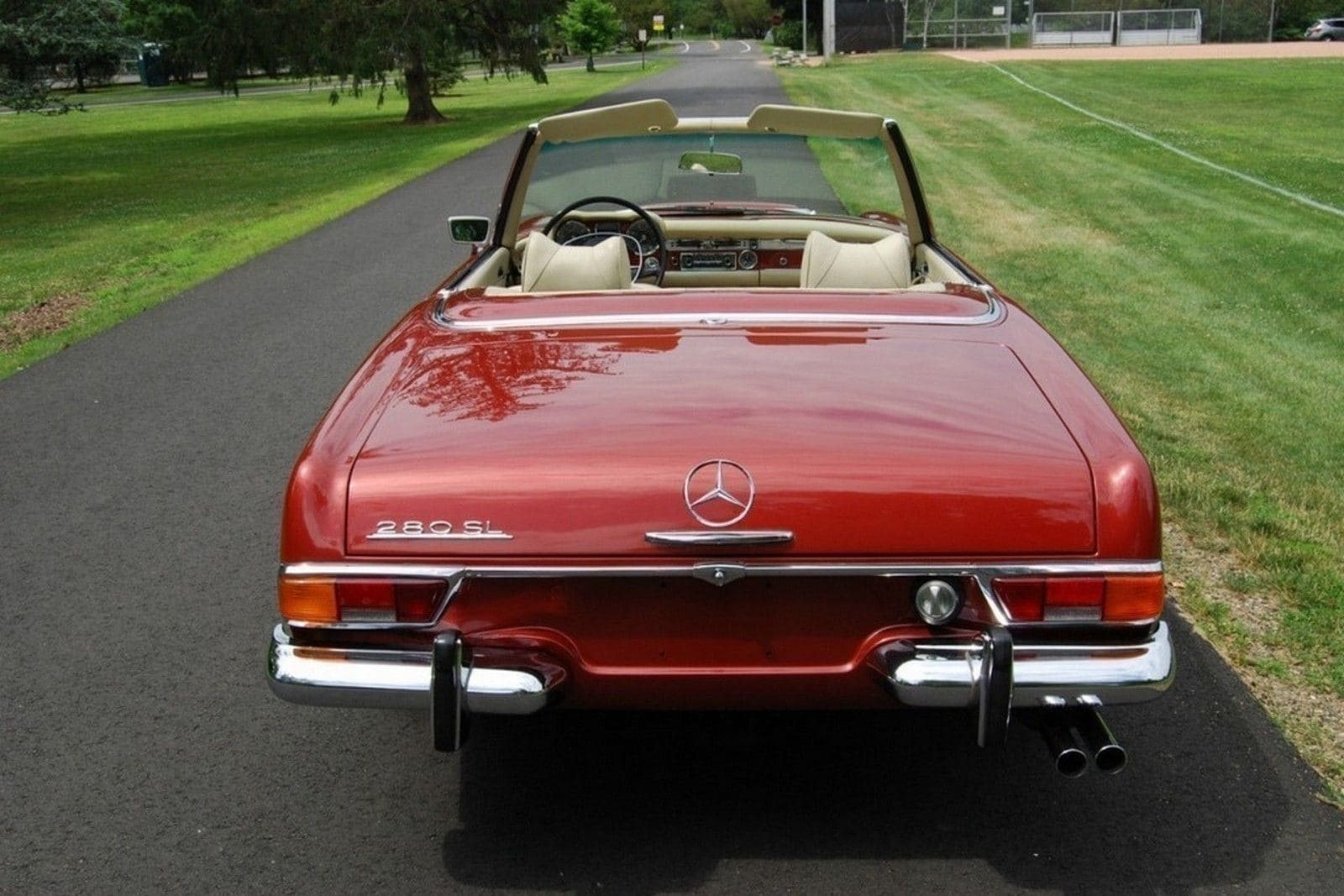 1971 - MERCEDES-BENZ 280 SL RED, foto 4