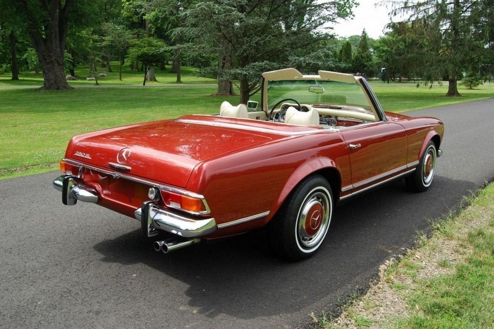 1971 - MERCEDES-BENZ 280 SL RED, foto 5
