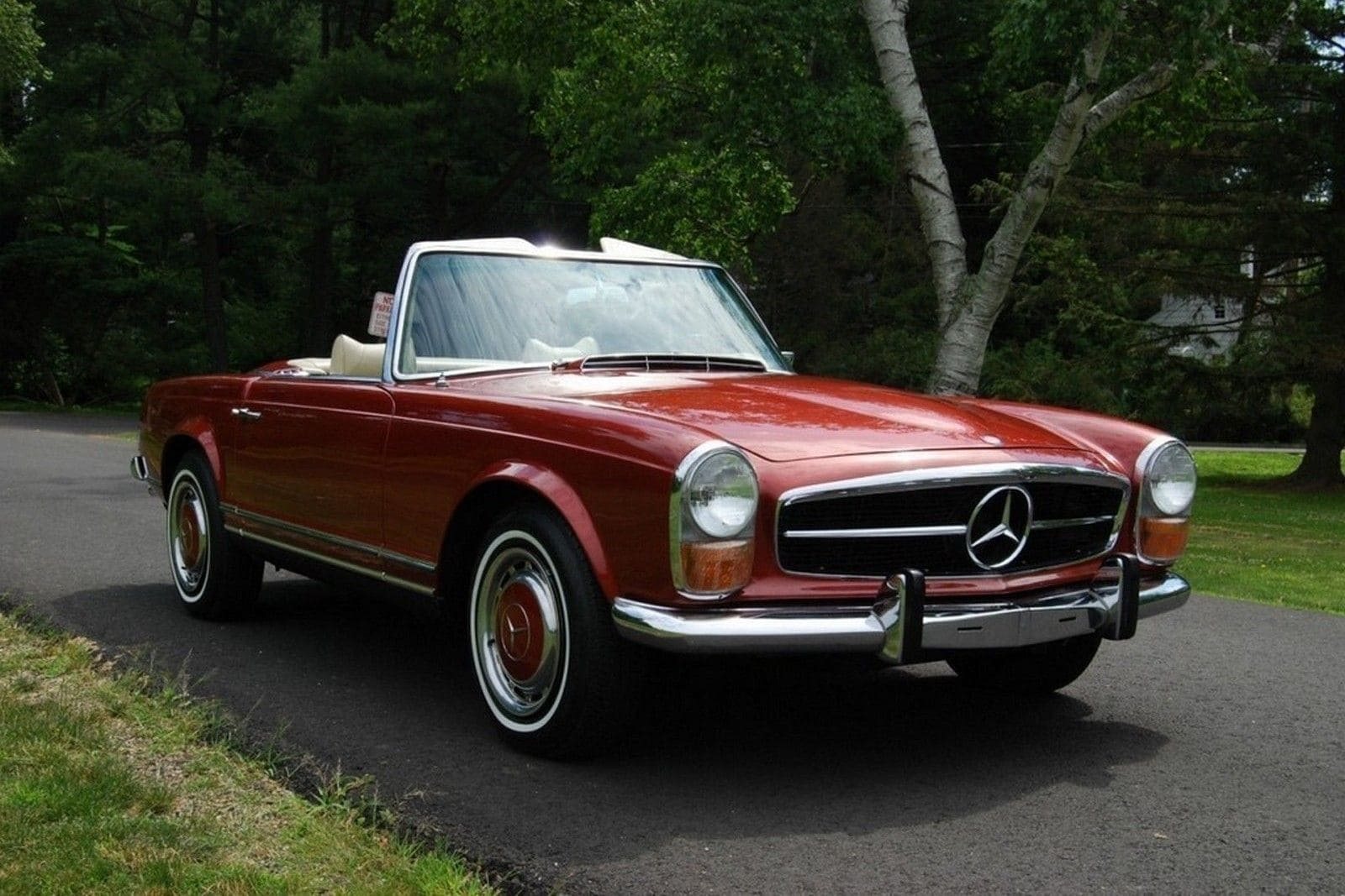 1971 - MERCEDES-BENZ 280 SL RED, foto 7