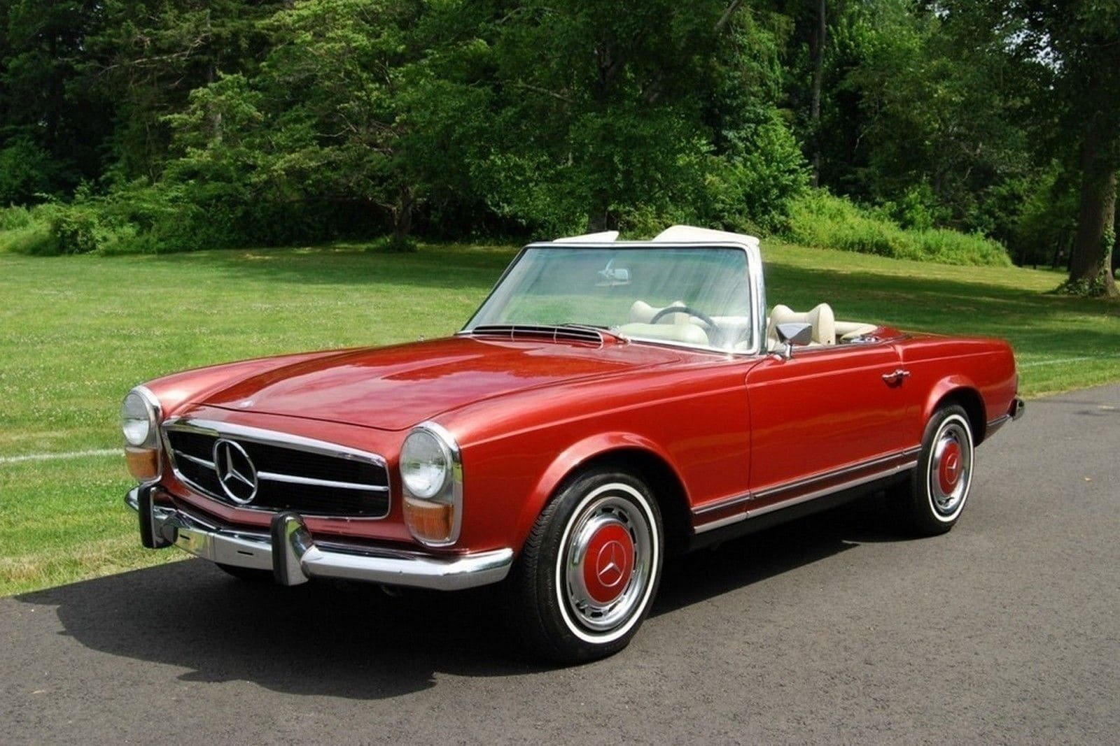 1971 - MERCEDES-BENZ 280 SL RED, foto 9