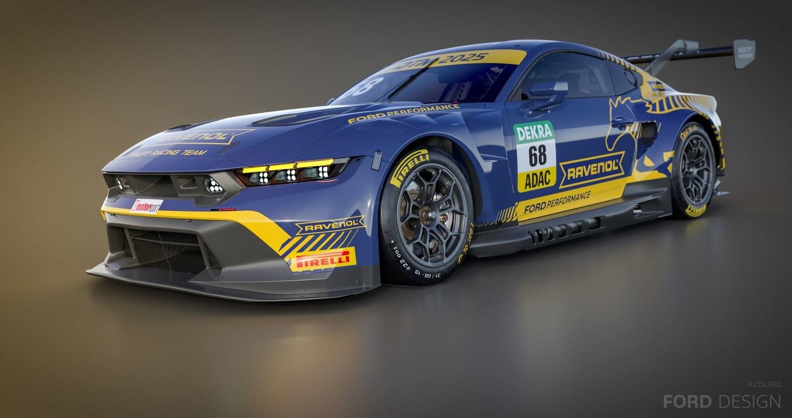 2025 - FORD MUSTANG GT3 HRT, foto 1