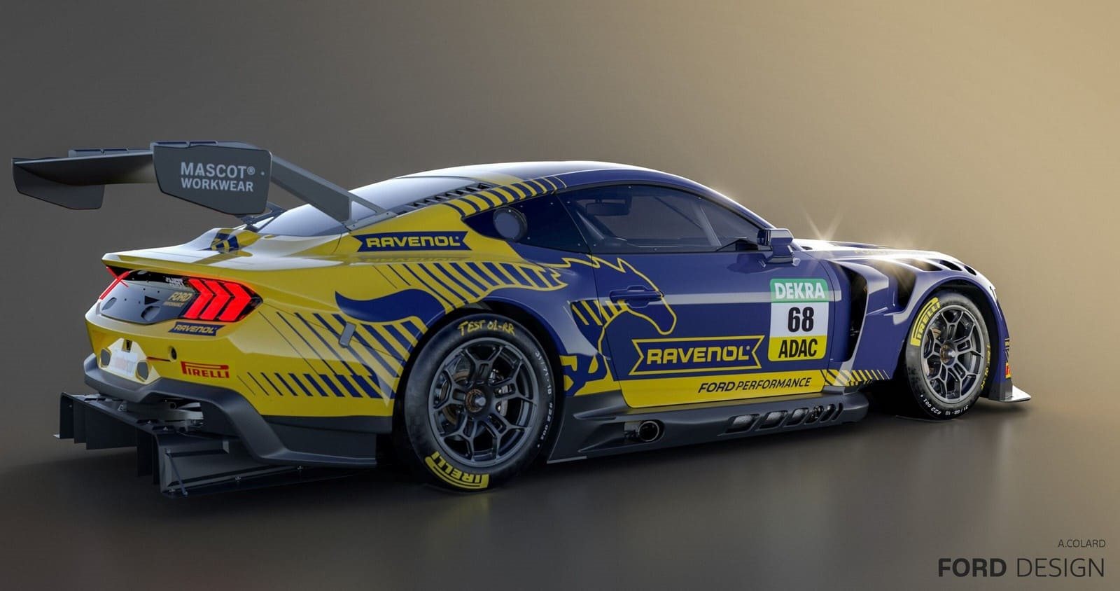 2025 - FORD MUSTANG GT3 HRT, foto 2