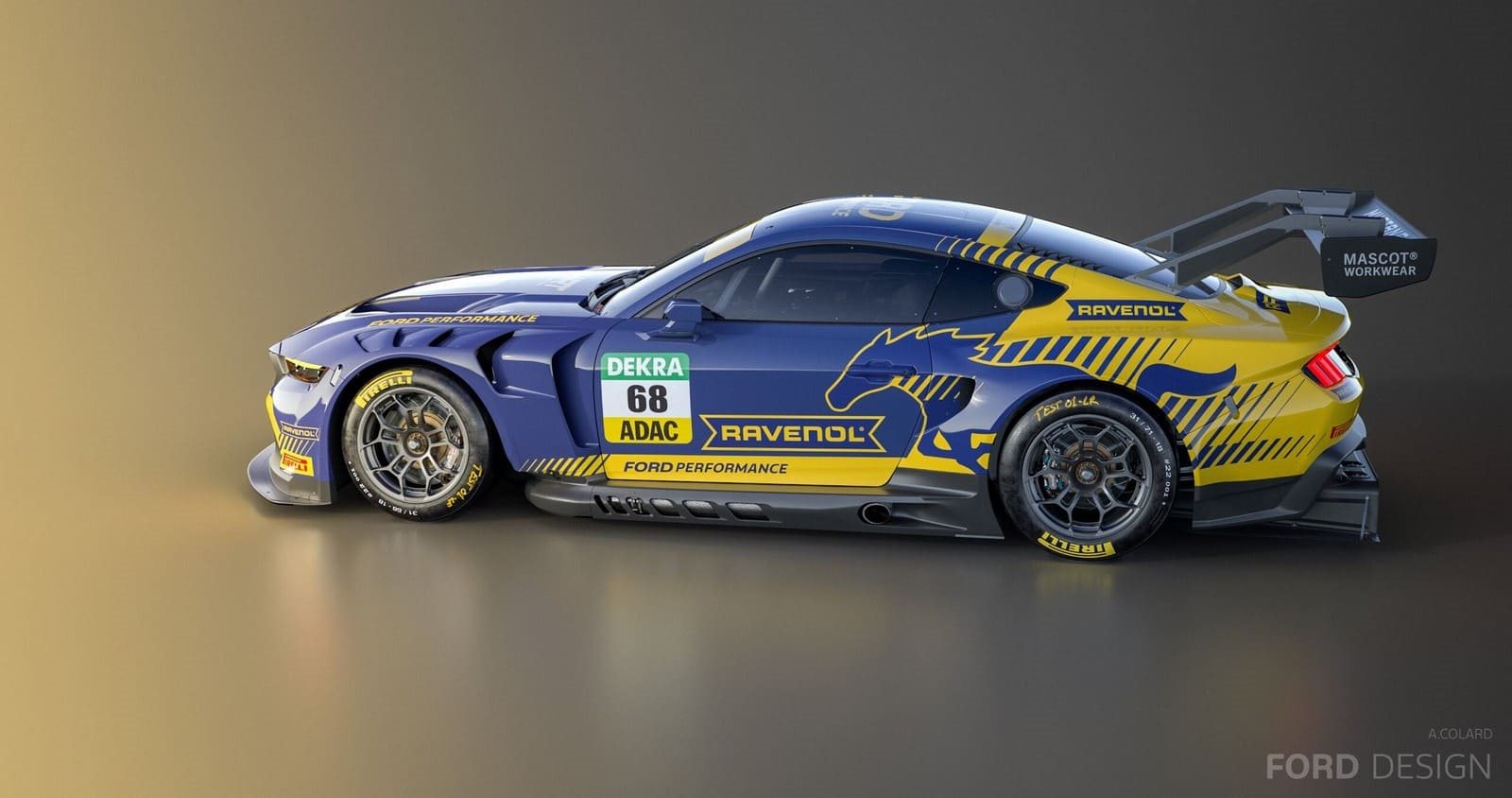 2025 - FORD MUSTANG GT3 HRT, foto 3