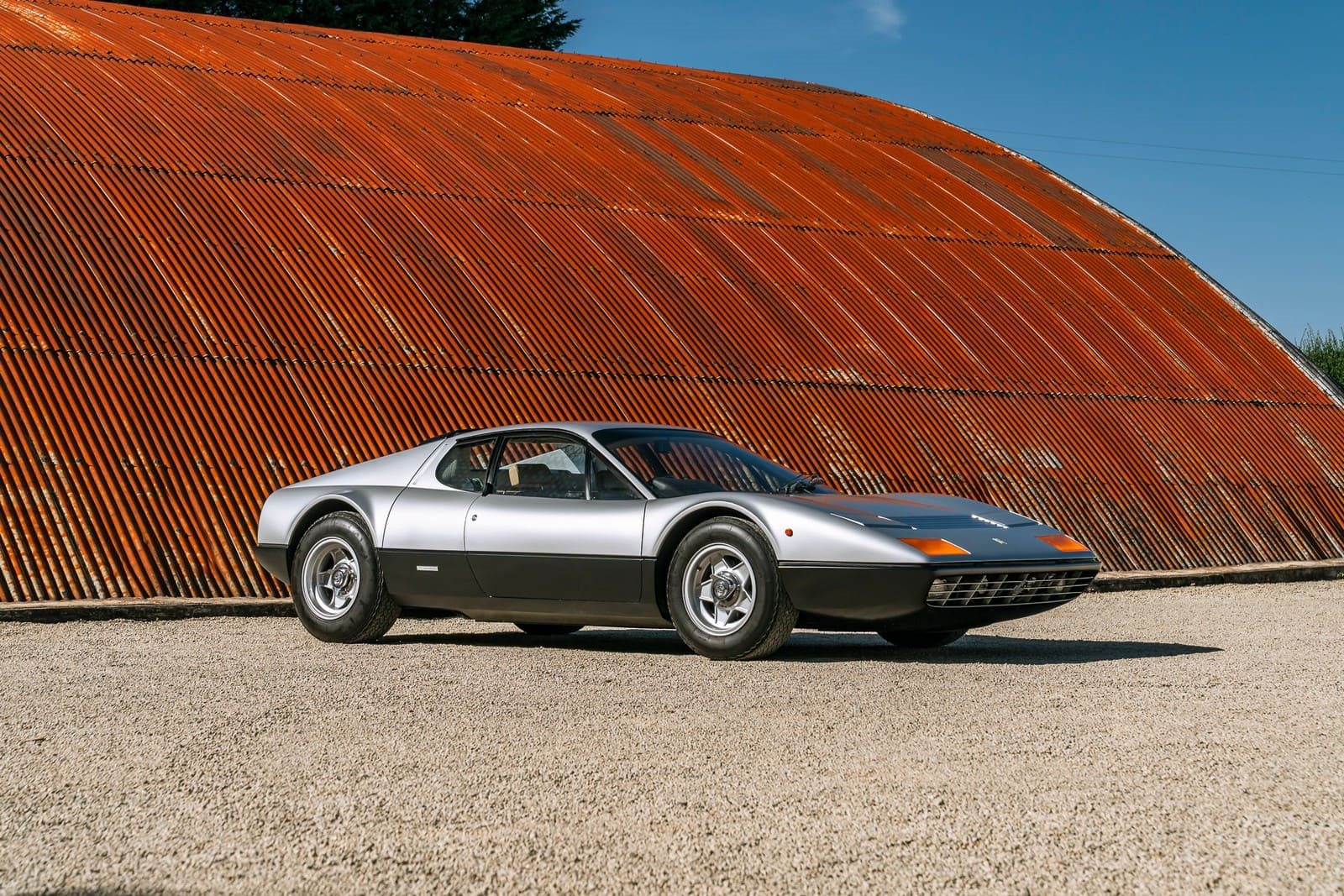 1974 - FERRARI F365 GT4/BB ARGENTO METALLIZZATO, foto 4