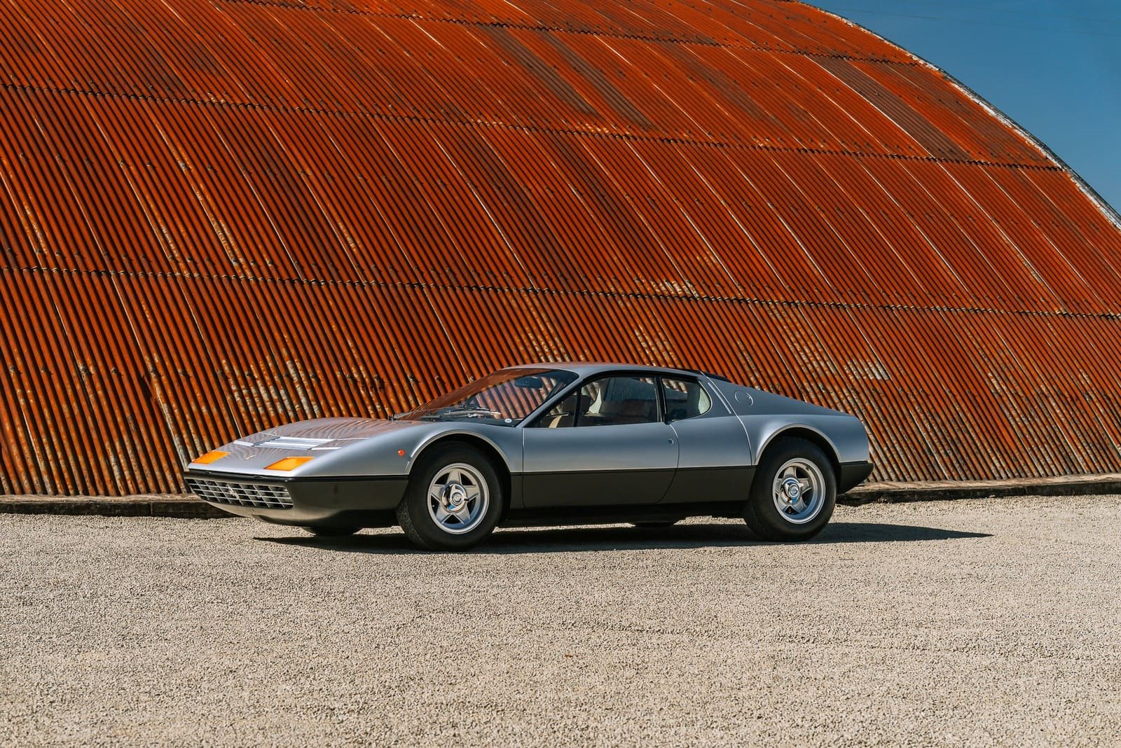 1974 - FERRARI F365 GT4/BB ARGENTO METALLIZZATO, foto 5