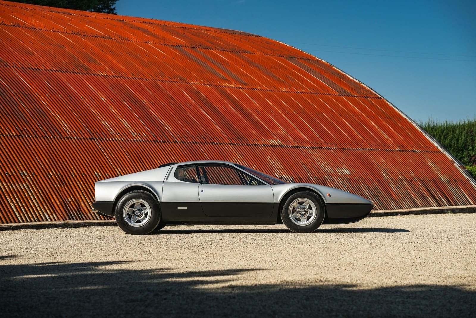 1974 - FERRARI F365 GT4/BB ARGENTO METALLIZZATO, foto 6