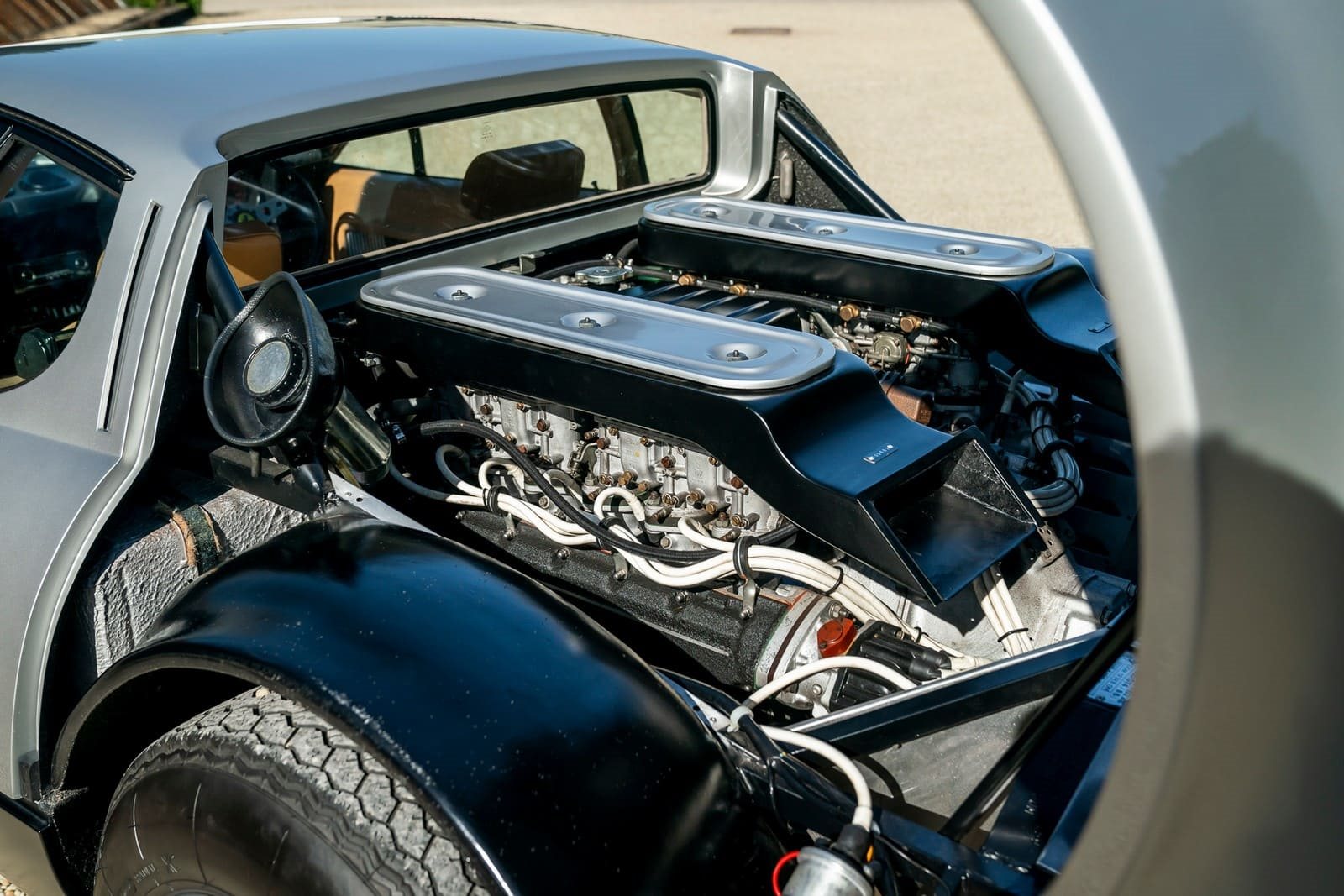 1974 - FERRARI F365 GT4/BB ARGENTO METALLIZZATO, foto 39