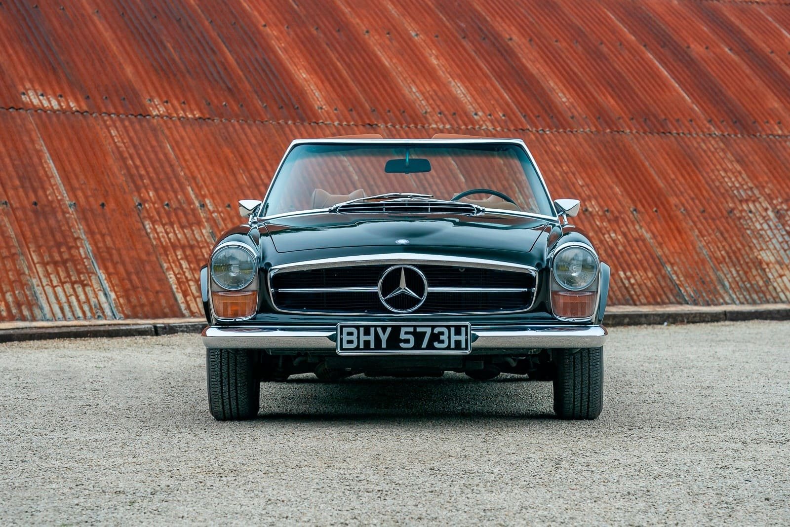 1970 - MERCEDES-BENZ 280 SL DARK OLIVE GREEN, foto 3