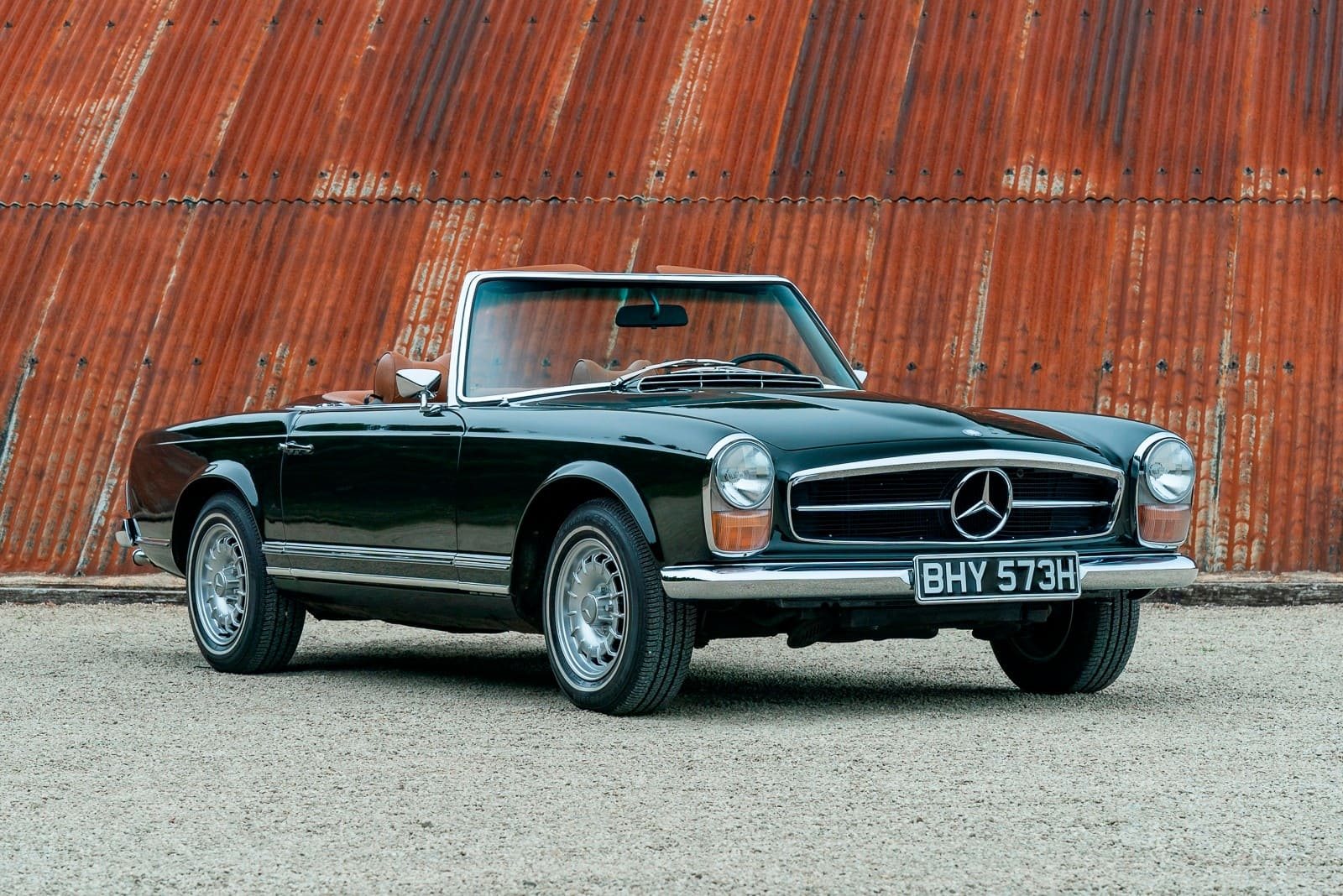 1970 - MERCEDES-BENZ 280 SL DARK OLIVE GREEN, foto 4