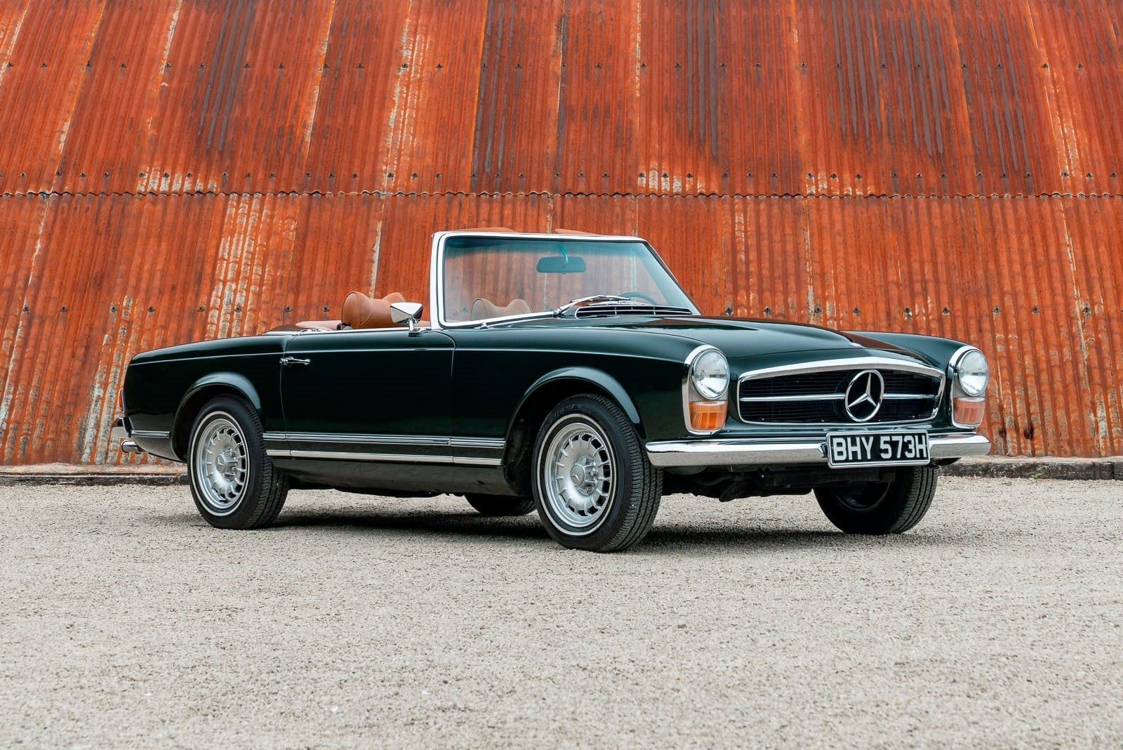 1970 - MERCEDES-BENZ 280 SL DARK OLIVE GREEN, foto 5