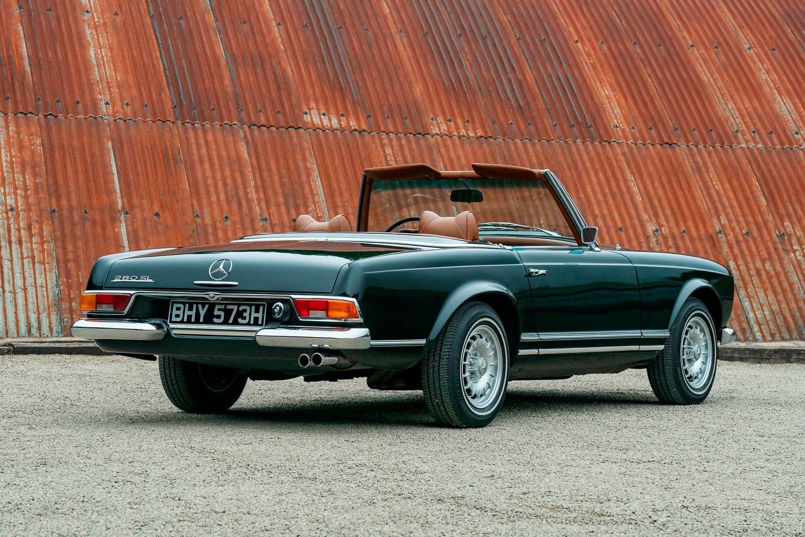 1970 - MERCEDES-BENZ 280 SL DARK OLIVE GREEN, foto 8